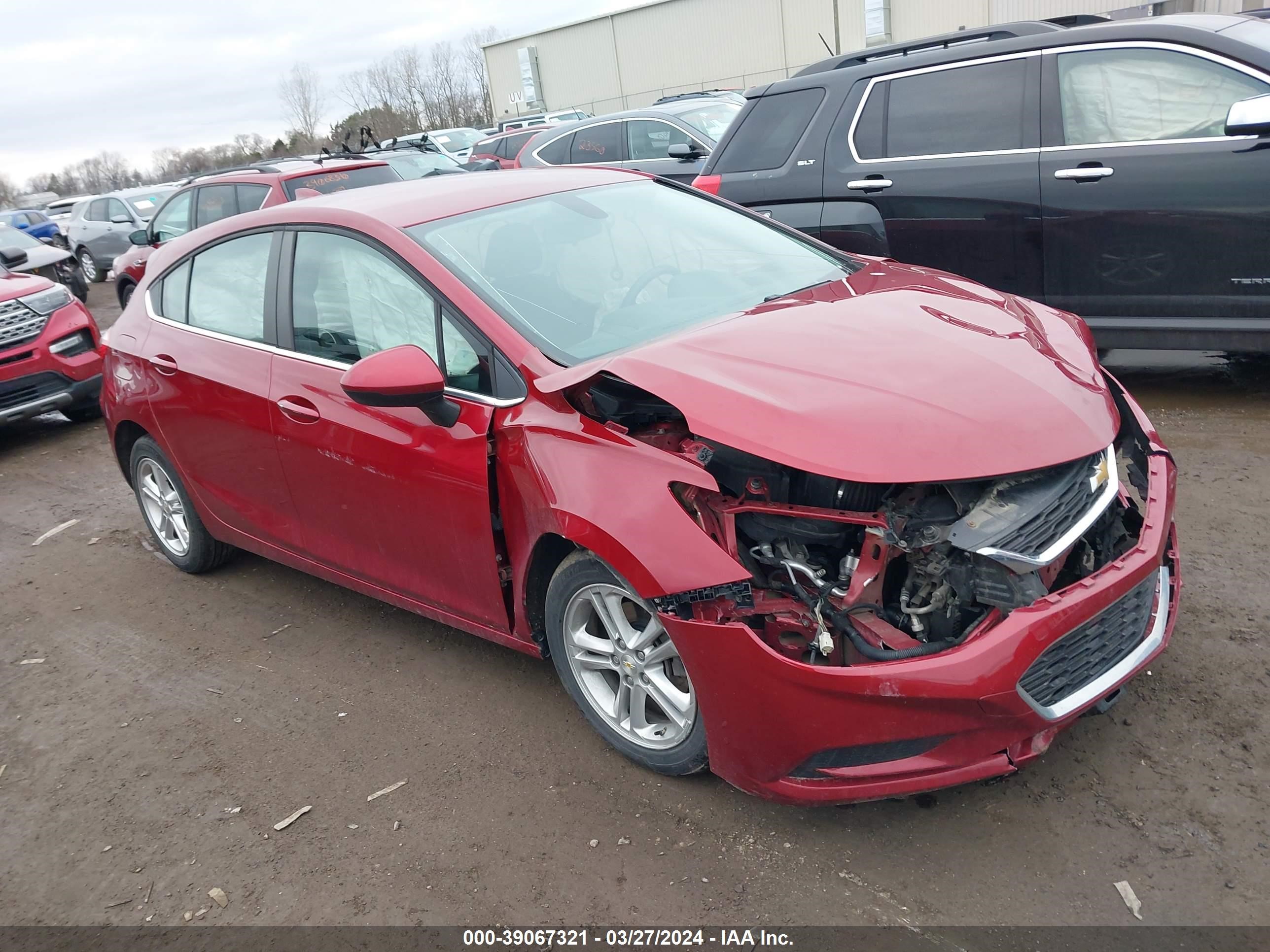 CHEVROLET CRUZE 2018 3g1be6smxjs590417