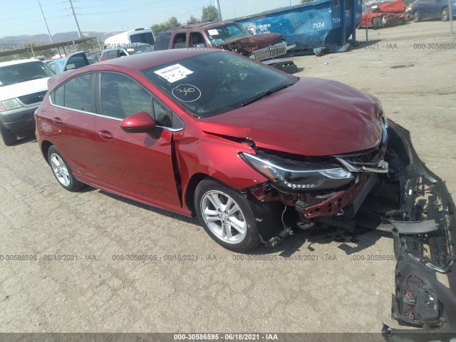 CHEVROLET CRUZE 2018 3g1be6smxjs642516