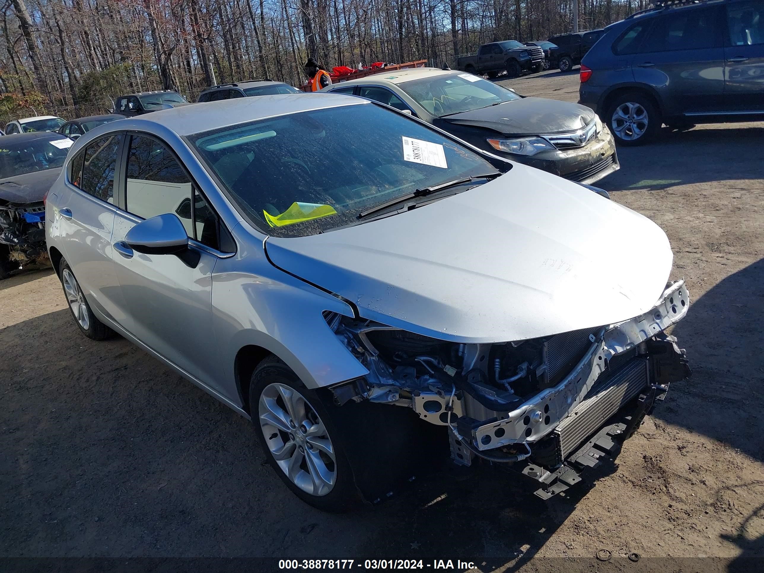 CHEVROLET CRUZE 2019 3g1be6smxks561338