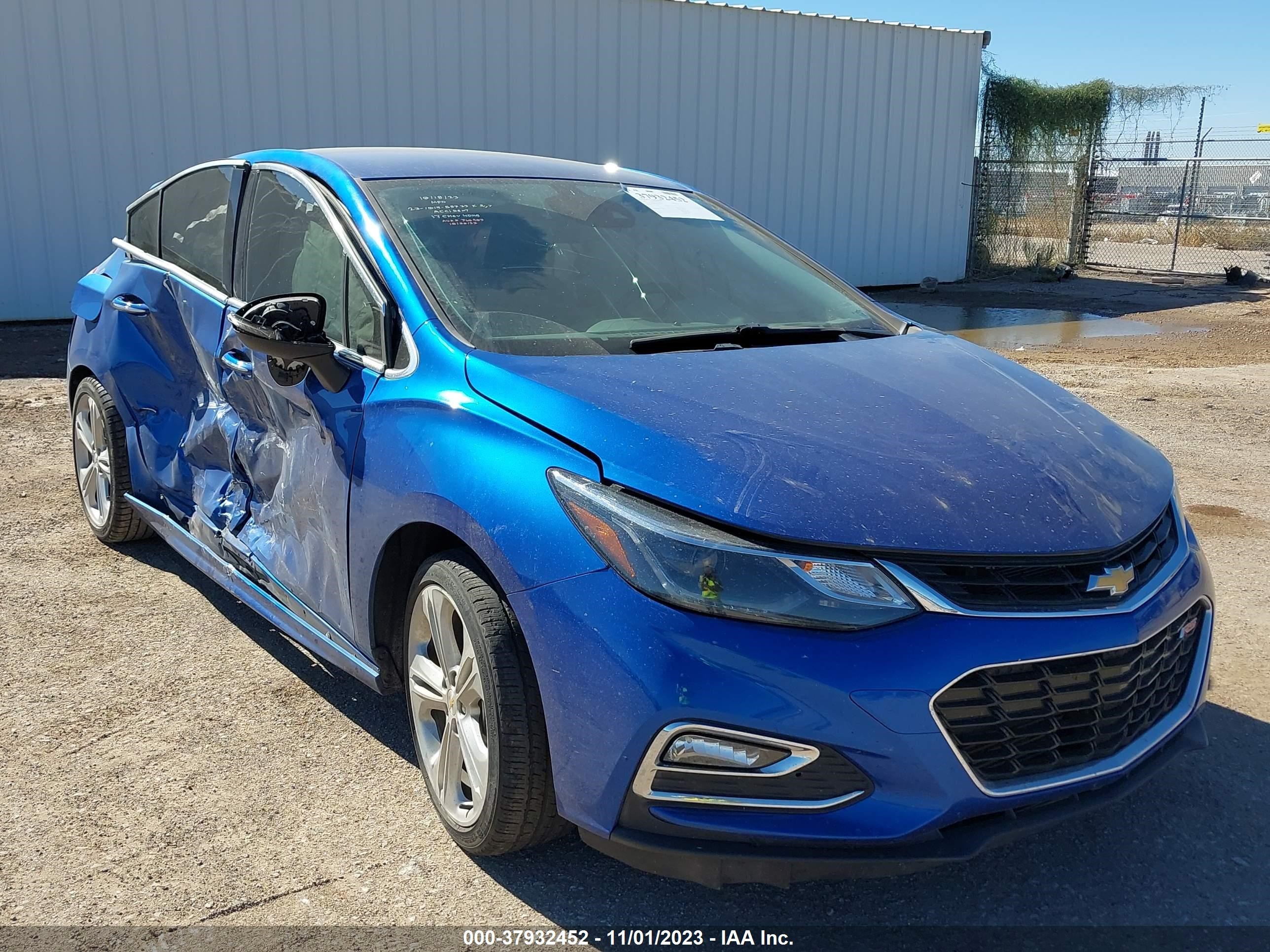 CHEVROLET CRUZE 2017 3g1bf6sm0hs535529