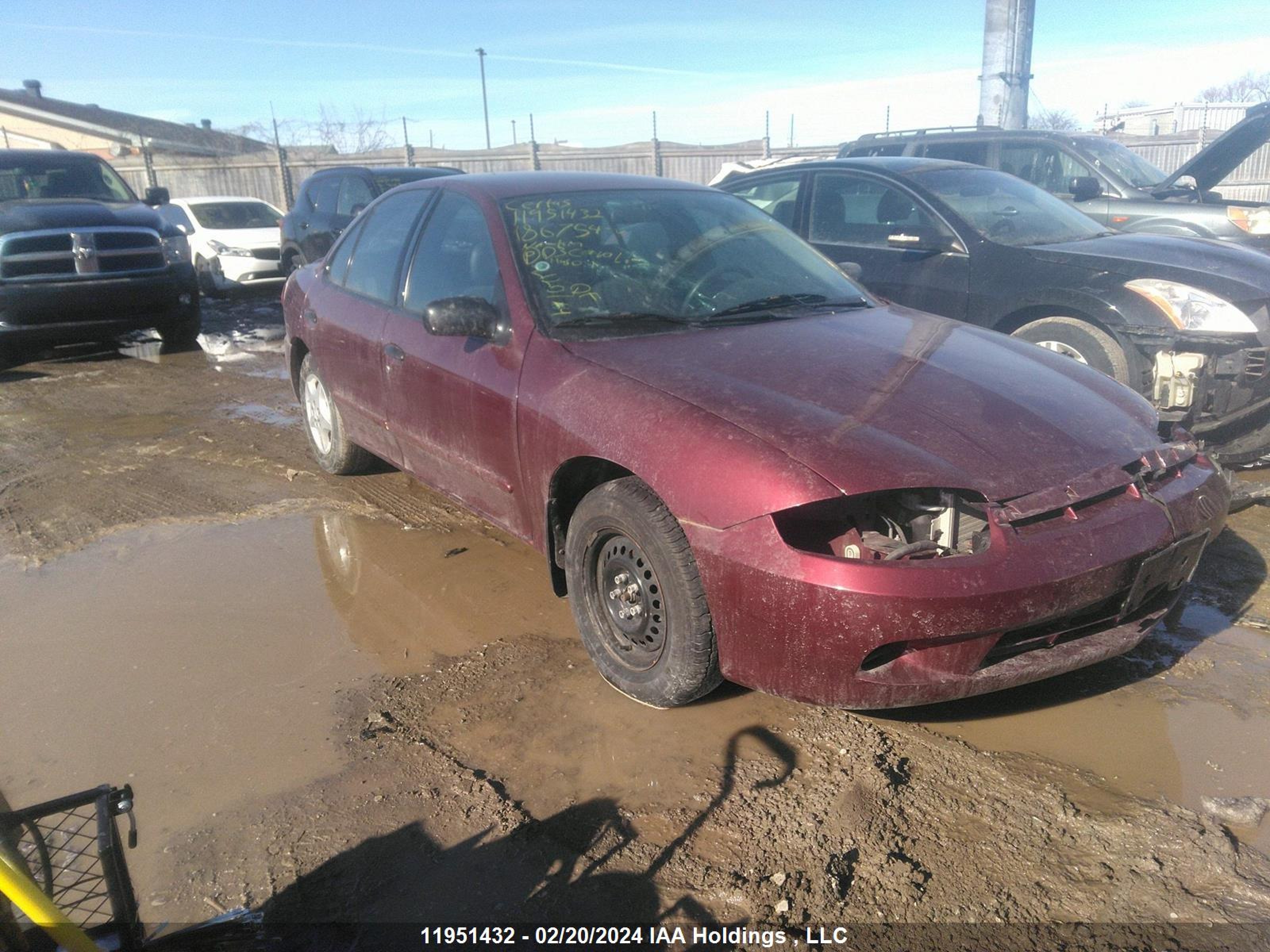 CHEVROLET CAVALIER 2003 3g1jc52f23s186754