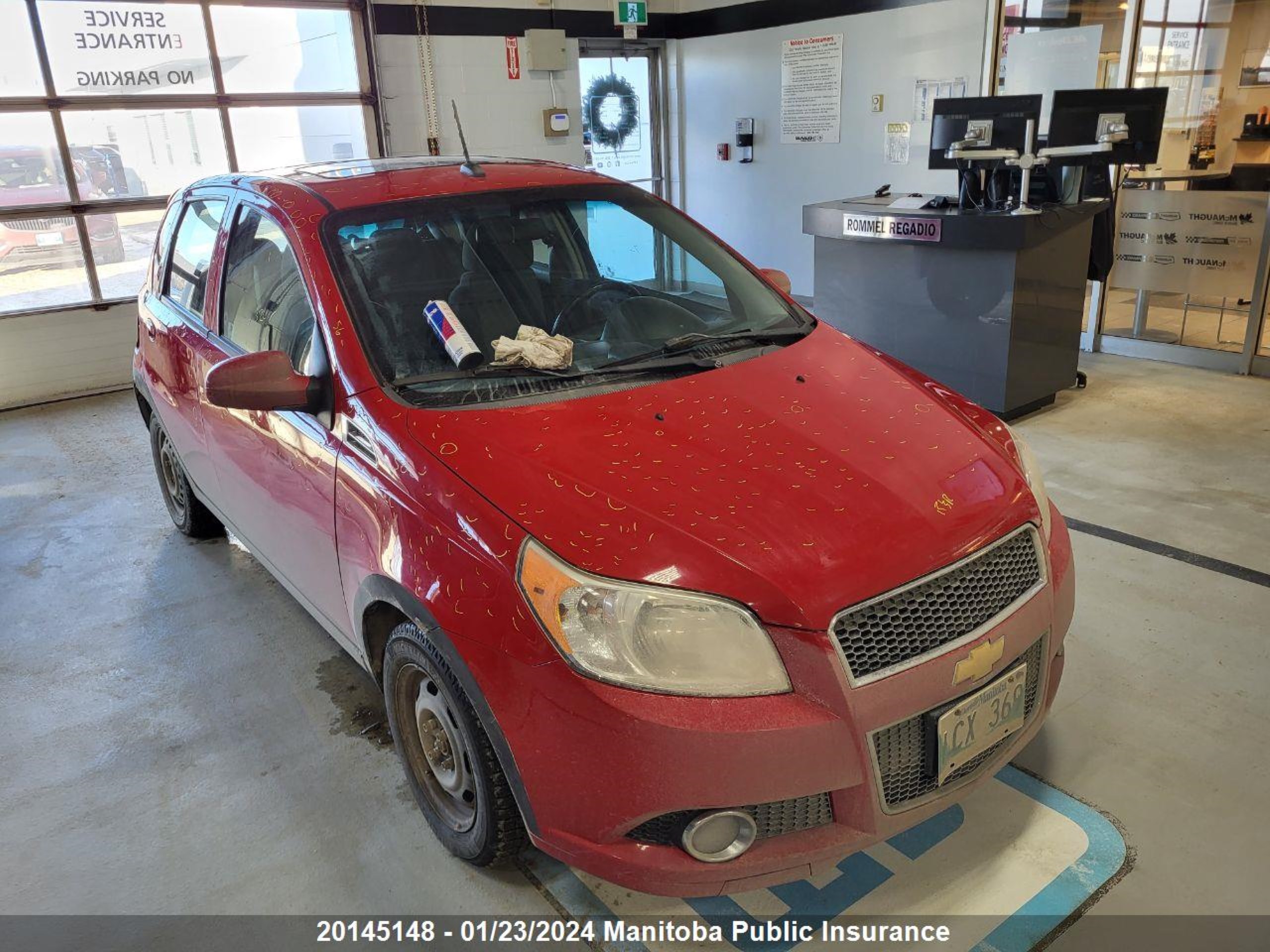 CHEVROLET AVEO 2010 3g1tc6de4al144080