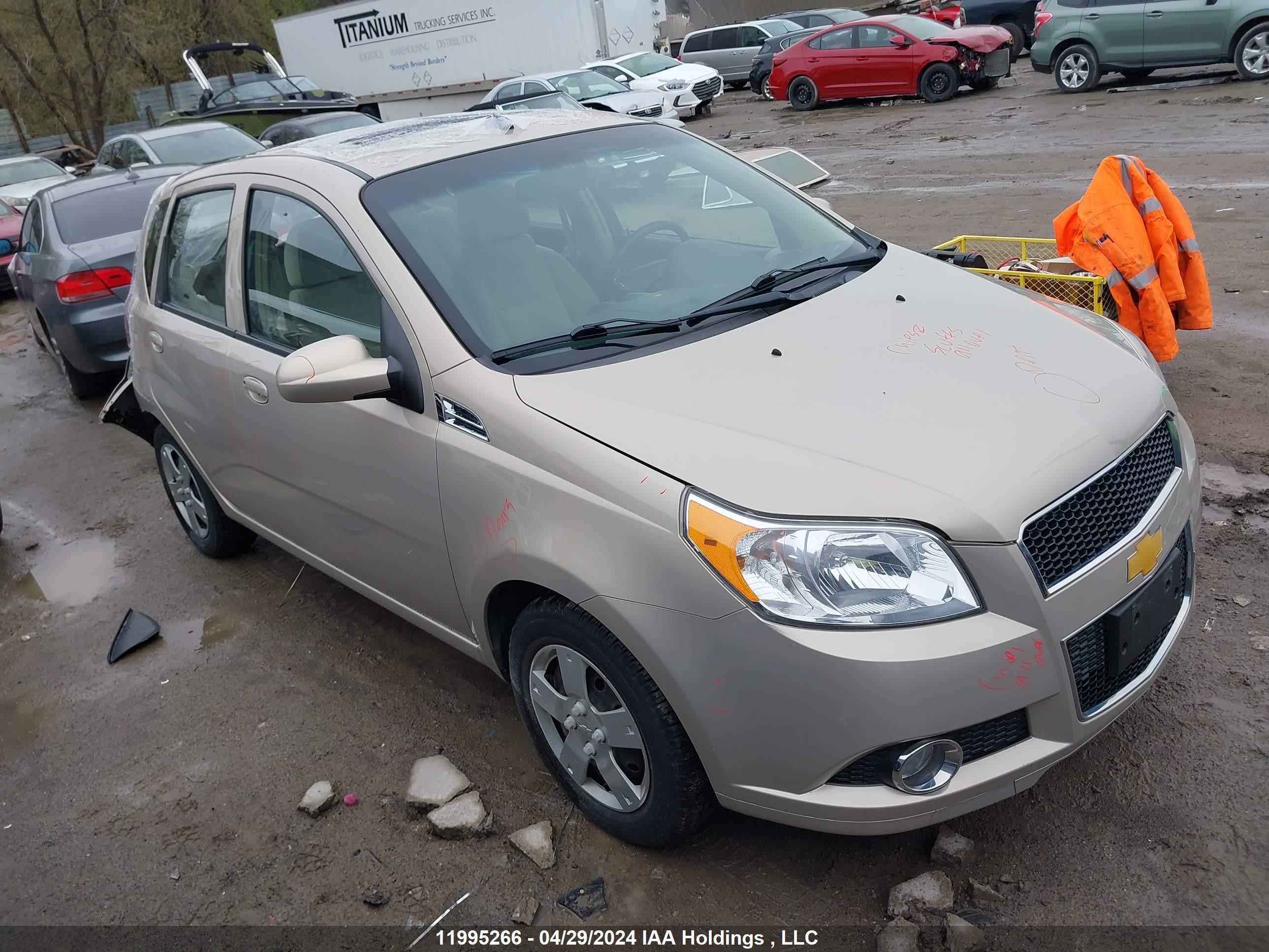 CHEVROLET AVEO 2010 3g1tc6de8al135365