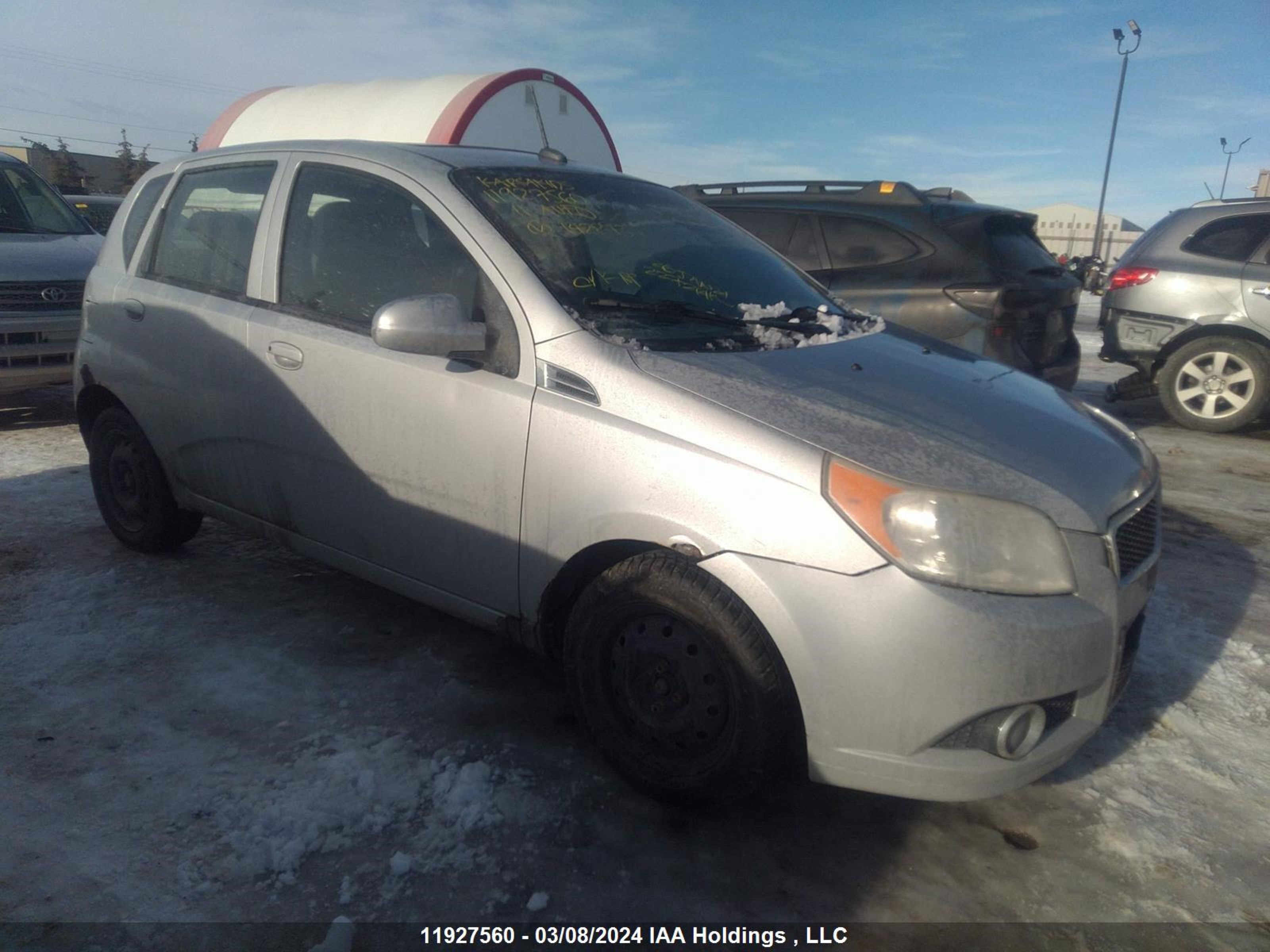 CHEVROLET AVEO 2011 3g1tc6dg9bl142893