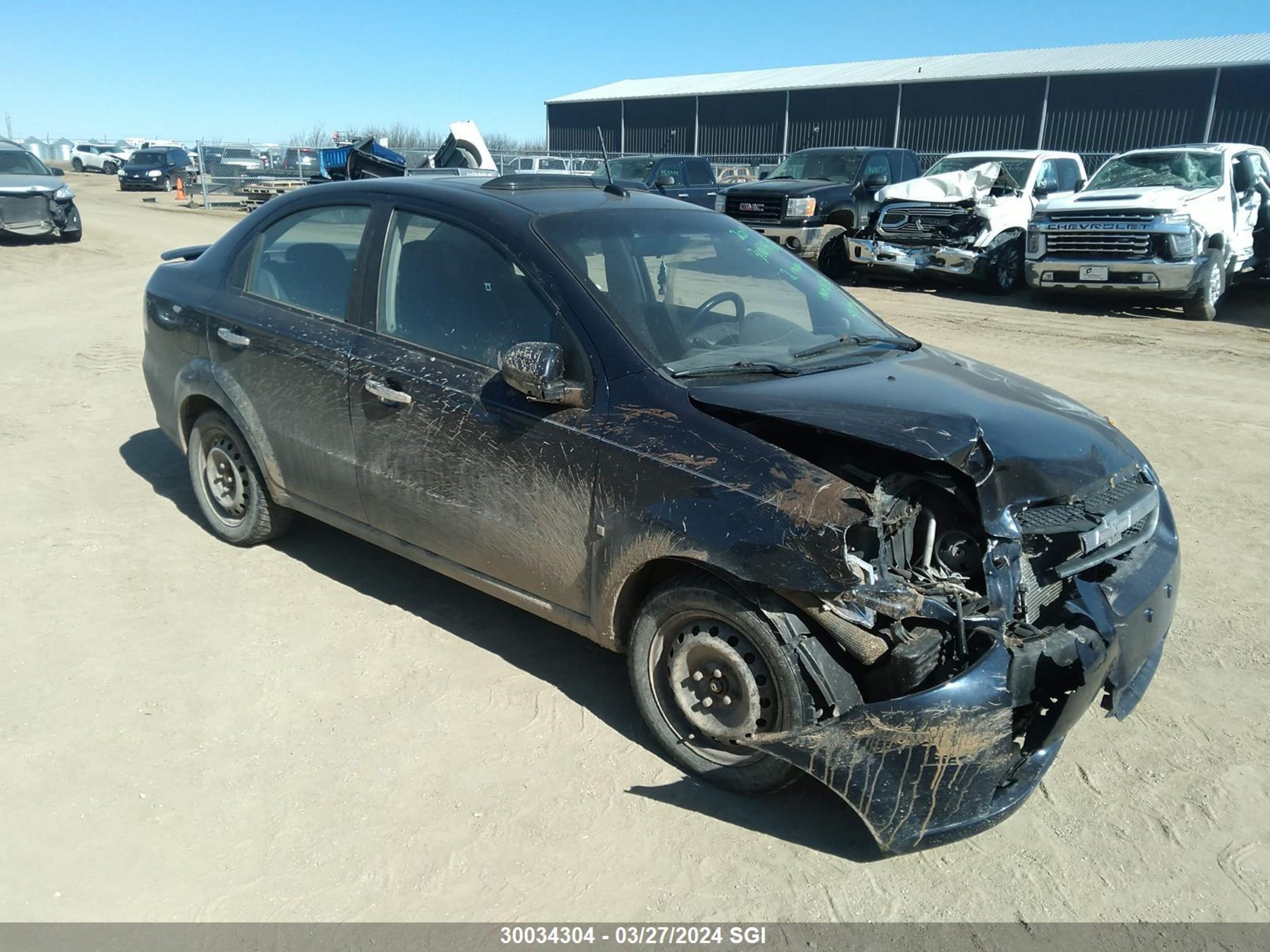 CHEVROLET AVEO 2009 3g1tx55e29l119591