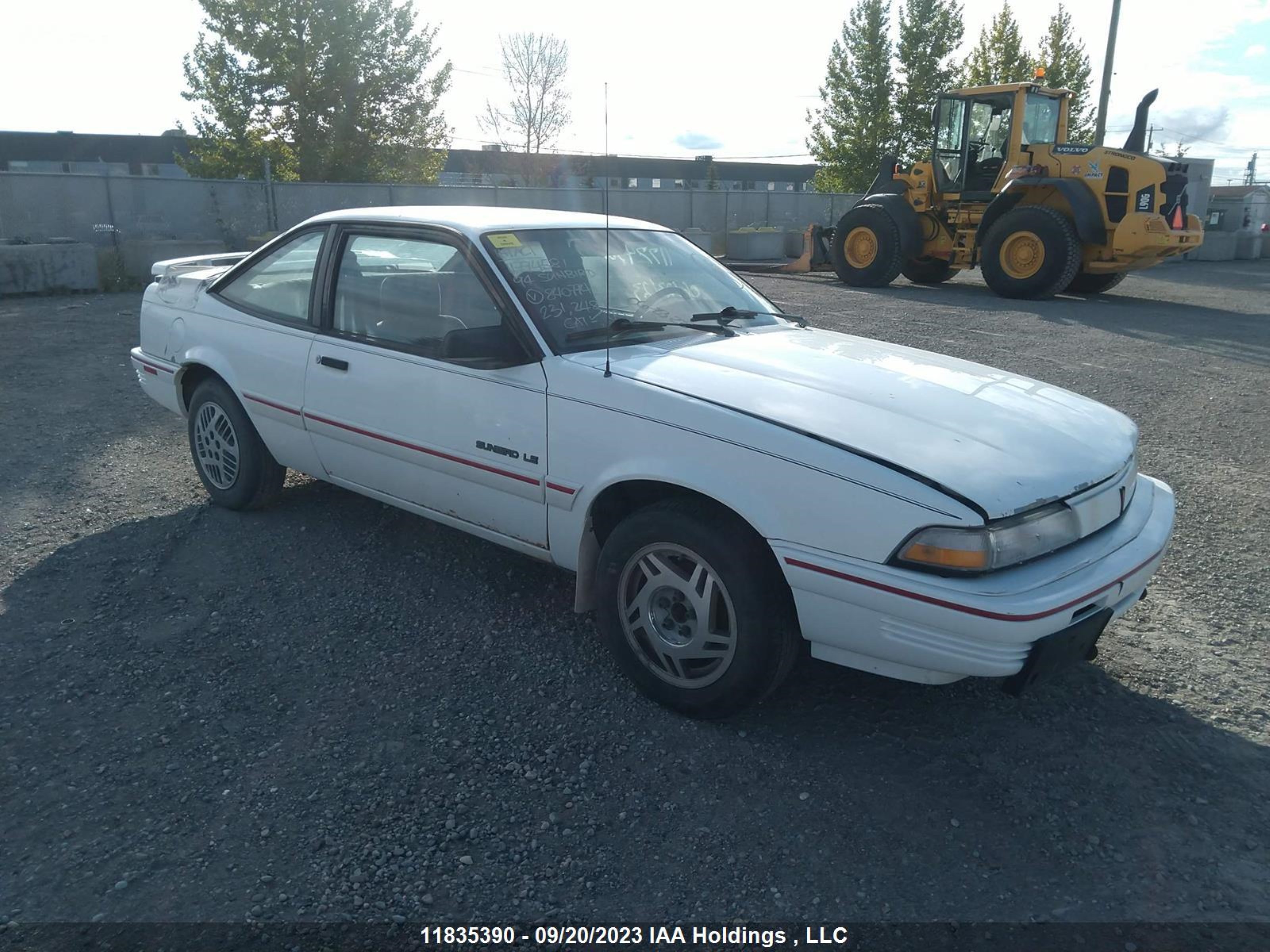 PONTIAC SUNBIRD 1994 3g2jb11hxrs840774