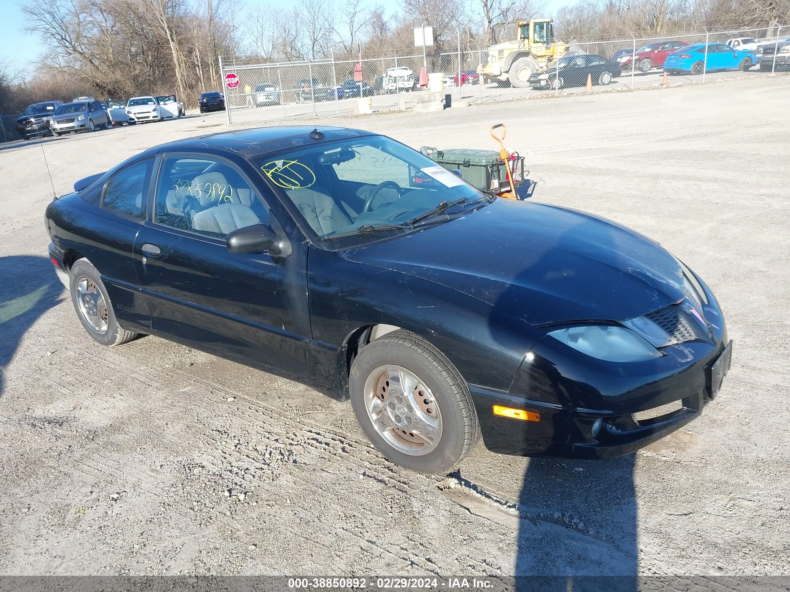 PONTIAC SUNFIRE 2005 3g2jb12f25s193147