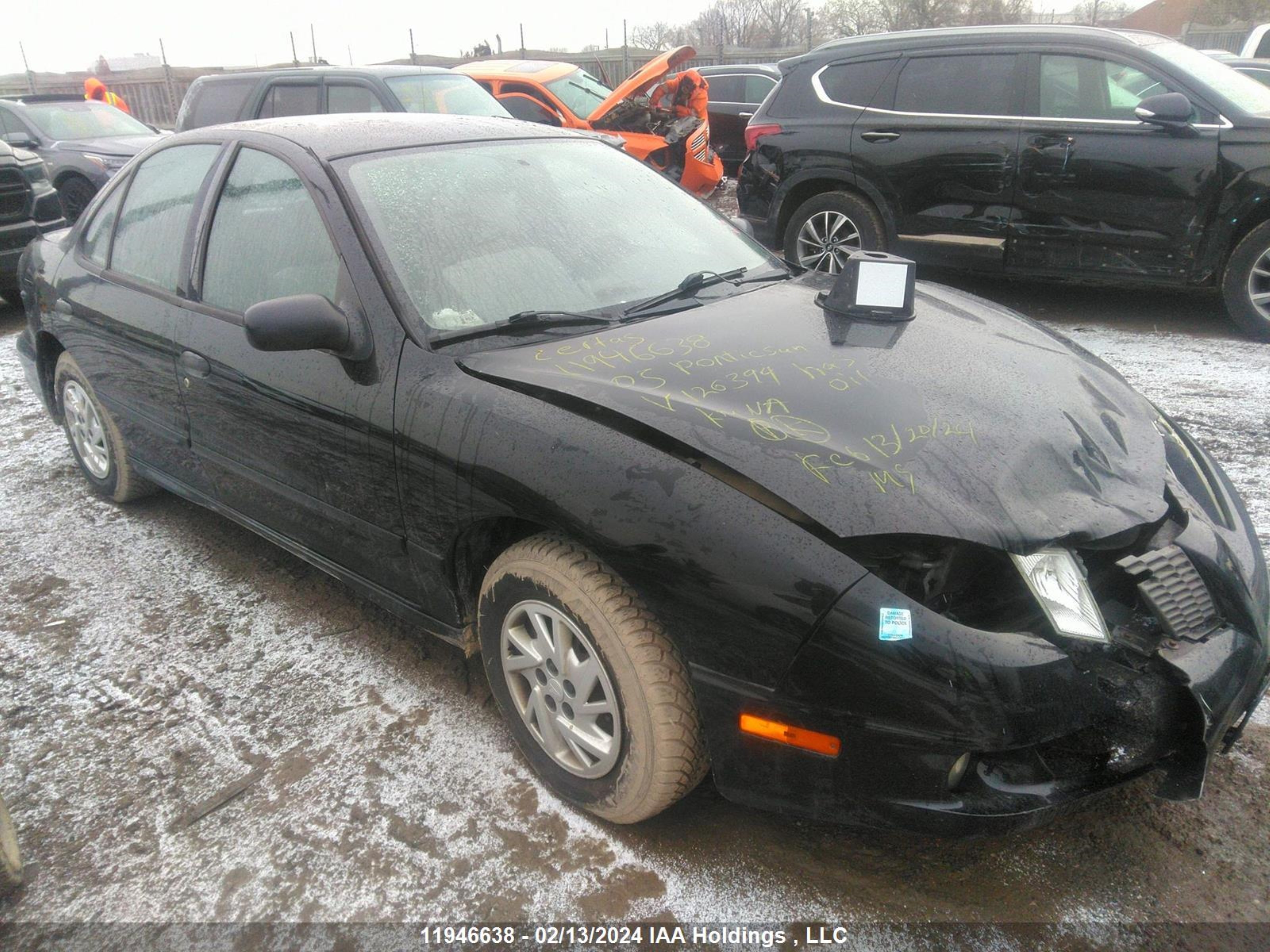 PONTIAC SUNFIRE 2005 3g2jb52f45s126394