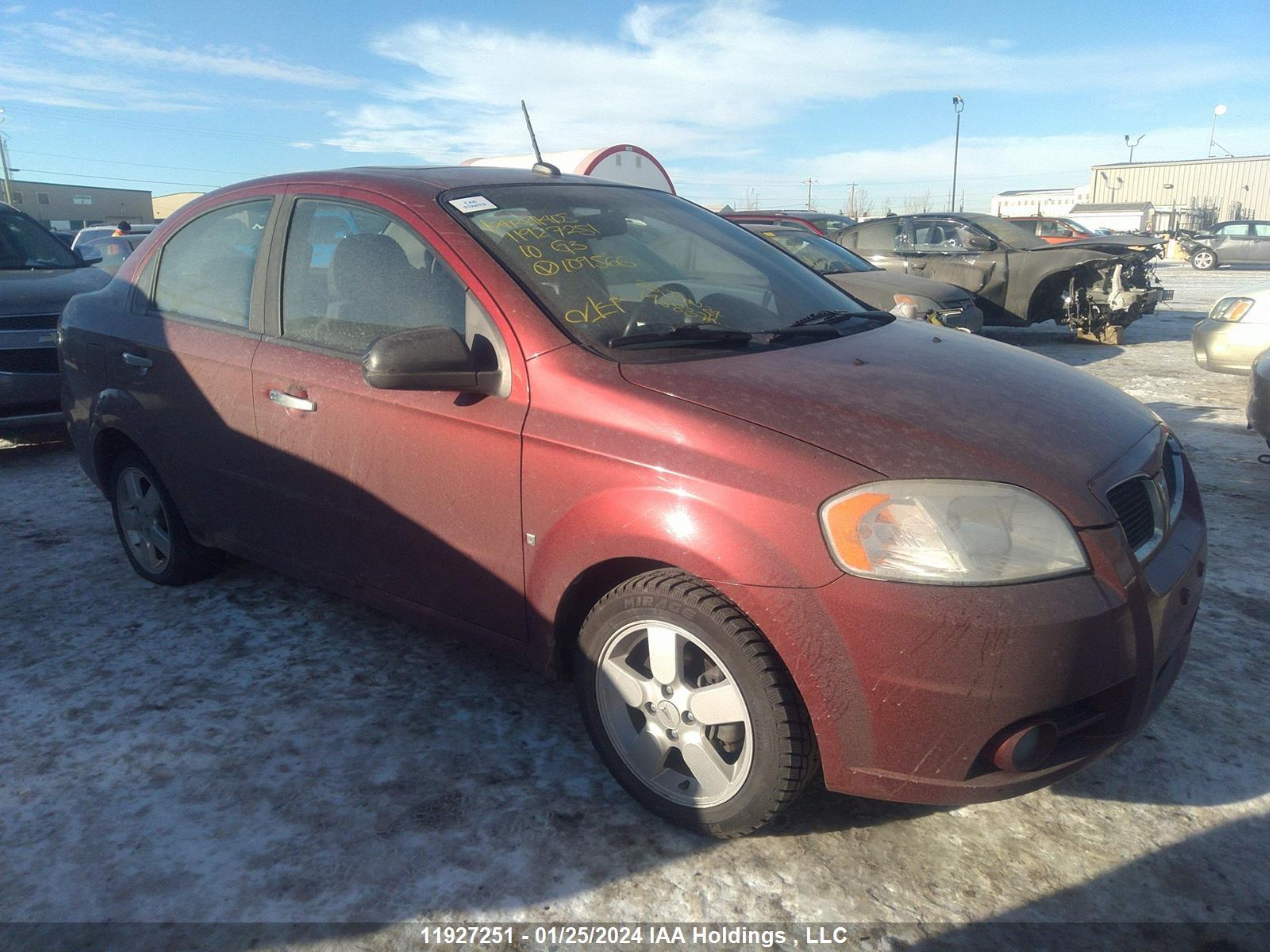 PONTIAC NULL 2010 3g2tc5de1al109566