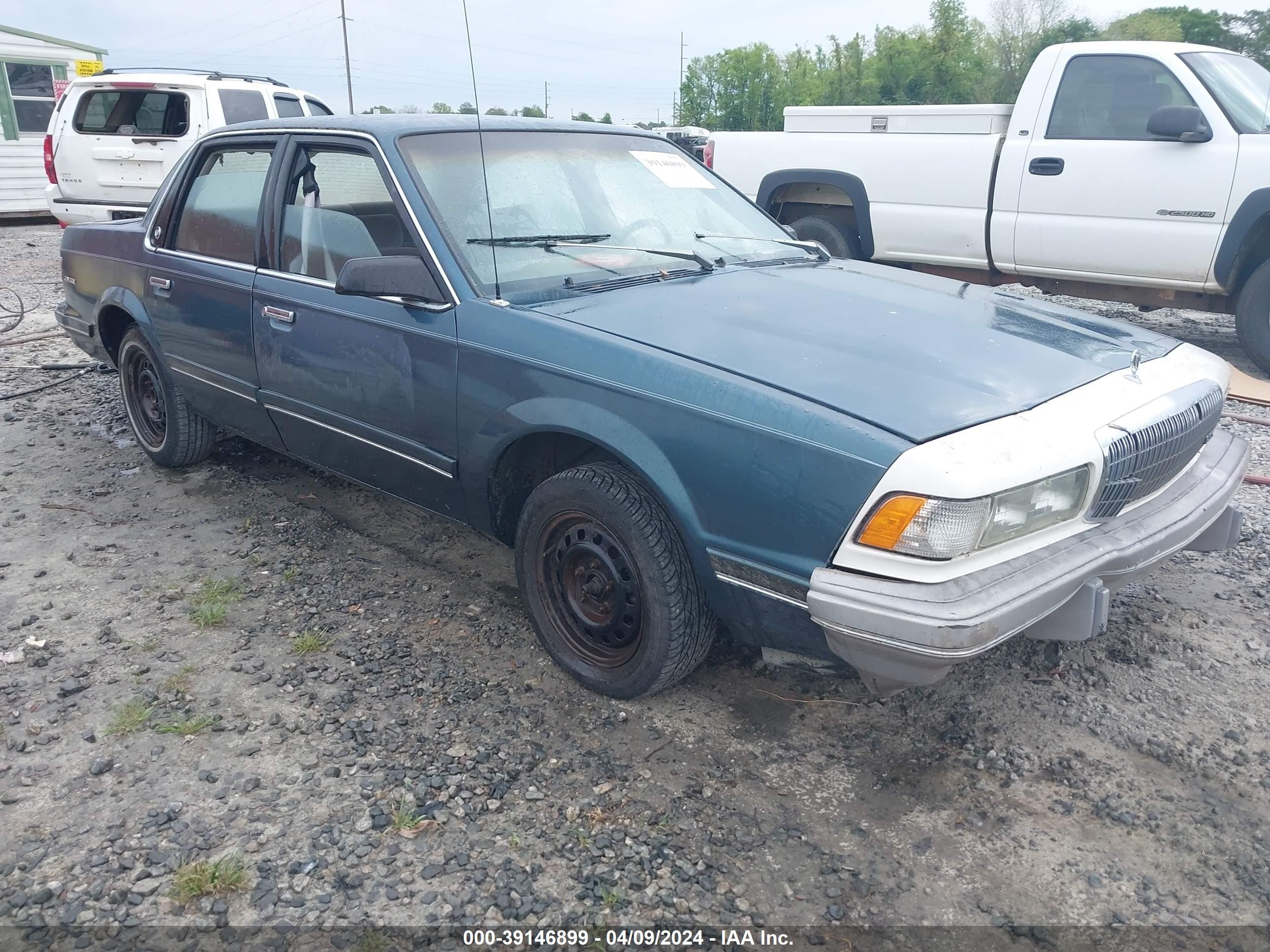 BUICK CENTURY 1993 3g4ag54n0ps607288