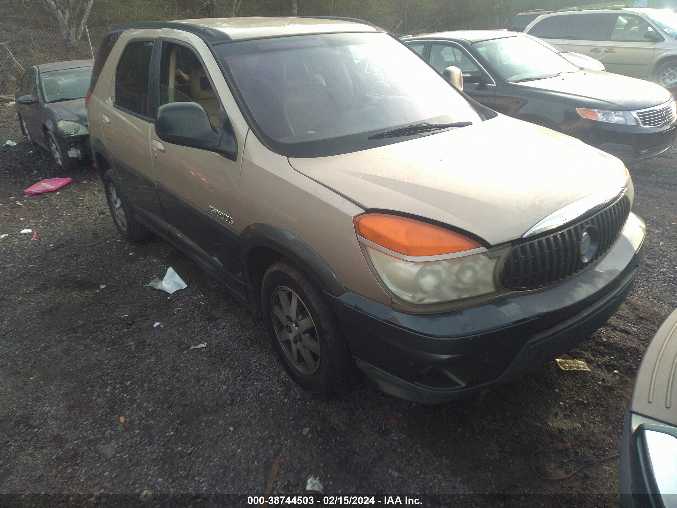 BUICK RENDEZVOUS 2002 3g5da03e12s506235