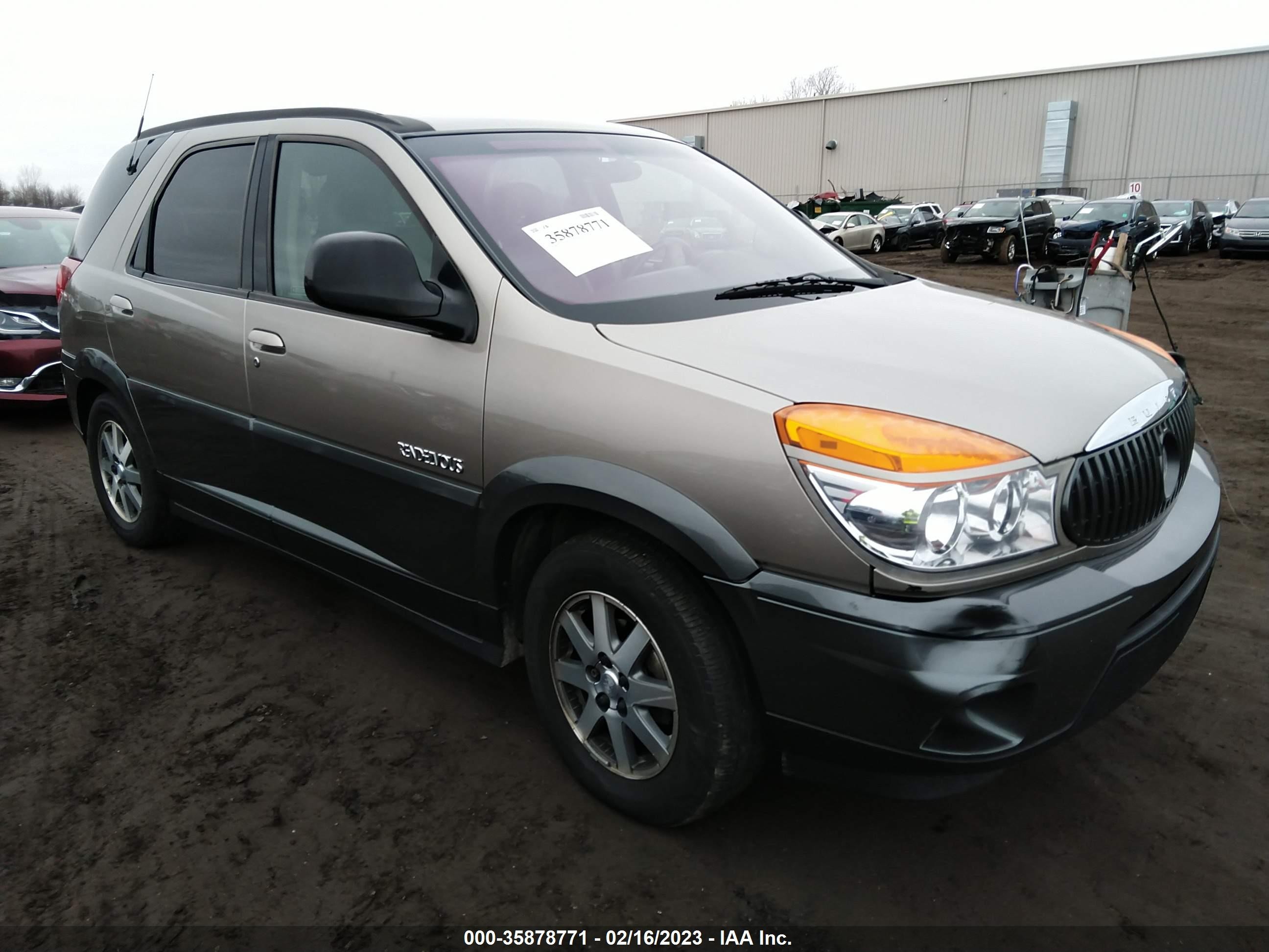 BUICK RENDEZVOUS 2002 3g5da03e12s519258