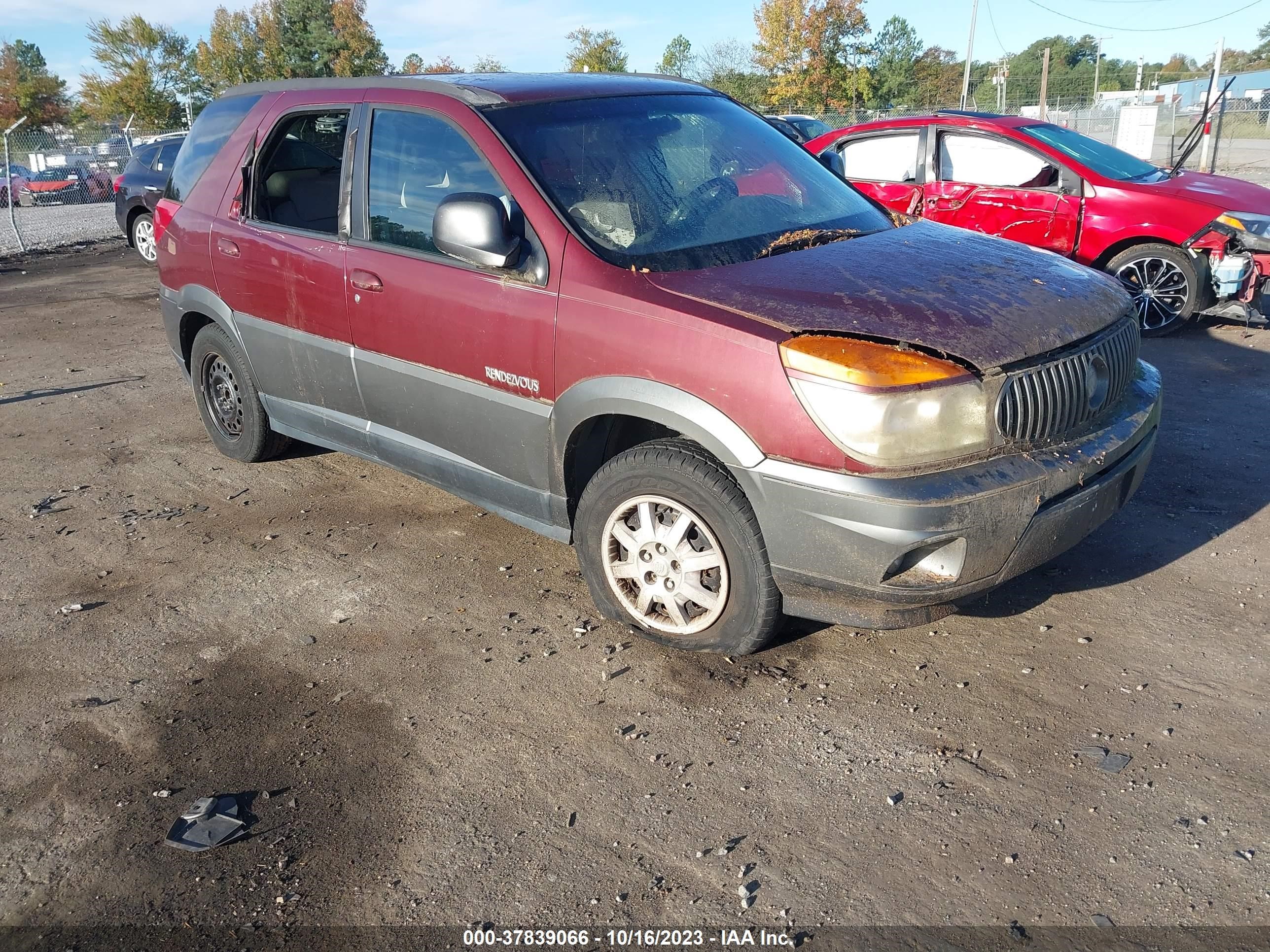 BUICK RENDEZVOUS 2003 3g5da03e83s501857