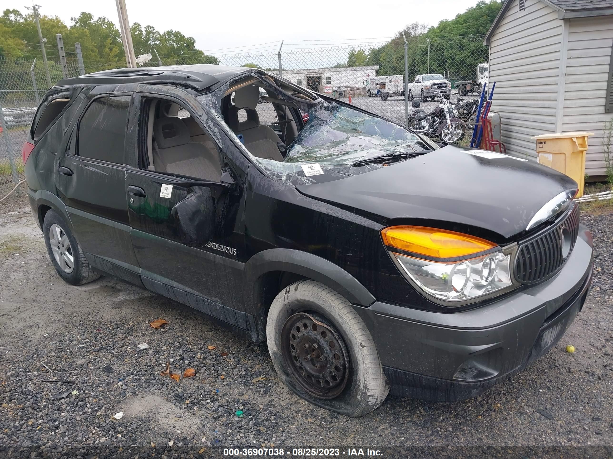 BUICK RENDEZVOUS 2003 3g5da03ex3s602642