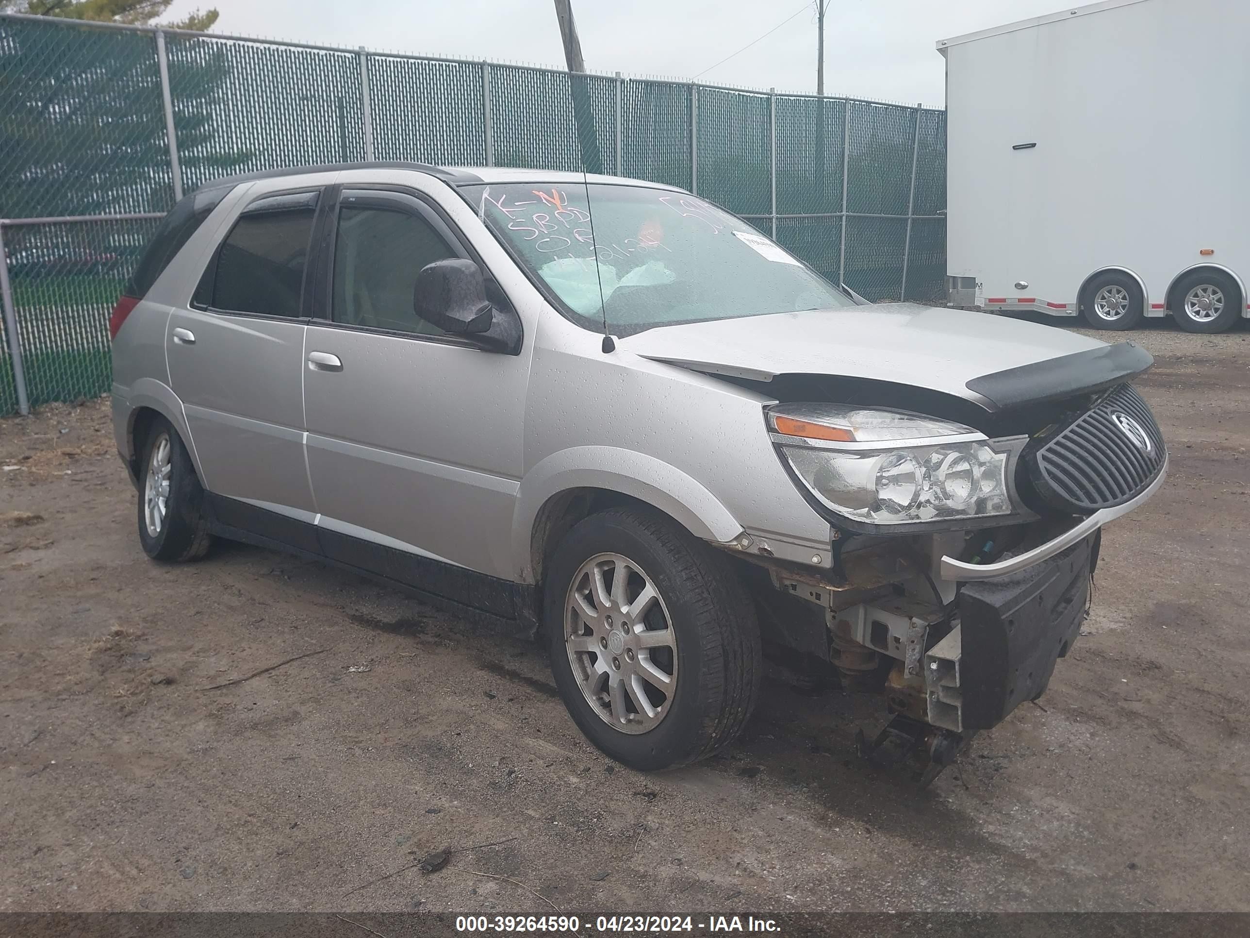 BUICK RENDEZVOUS 2006 3g5da03l46s581130