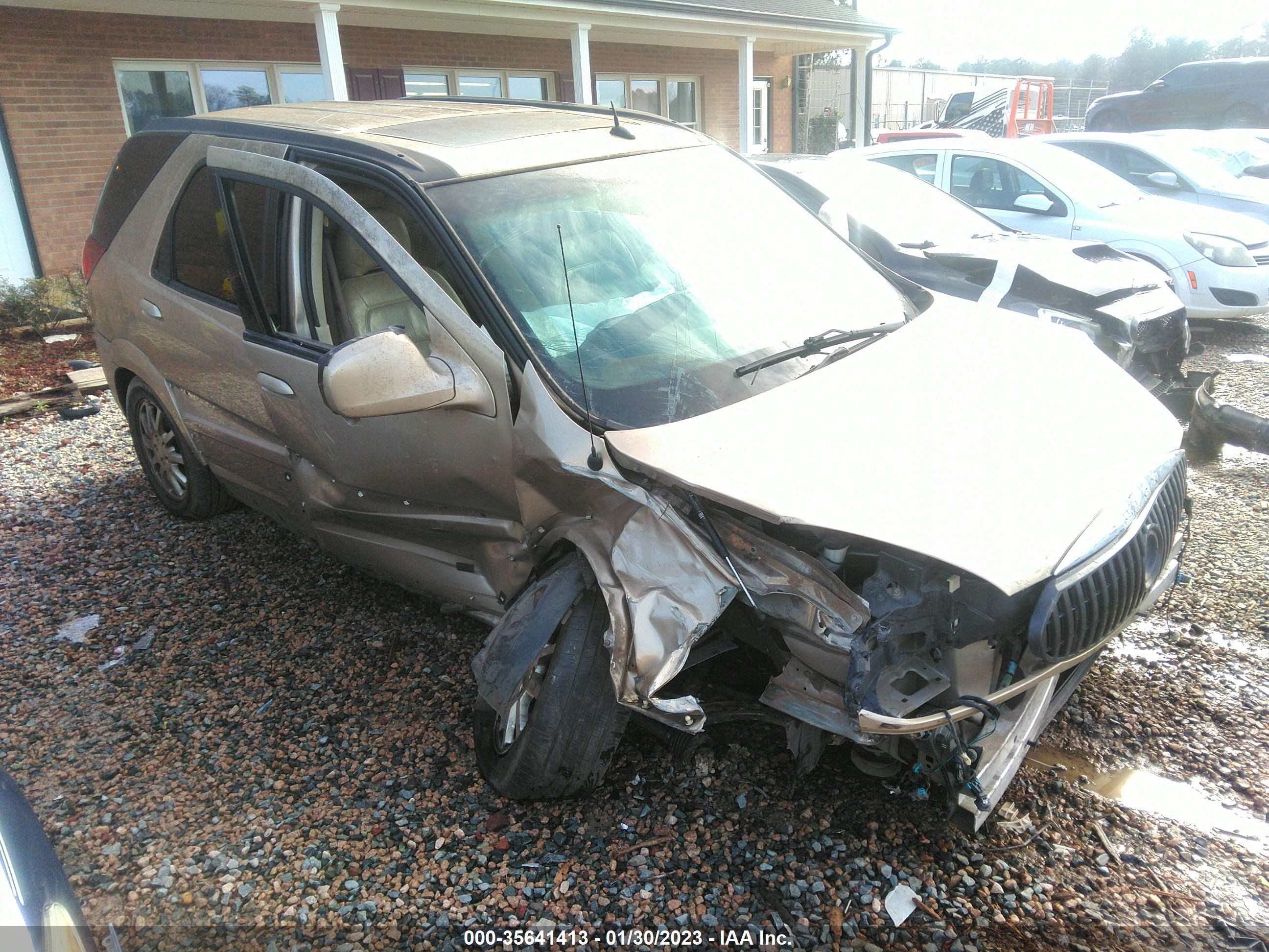 BUICK RENDEZVOUS 2006 3g5da03l76s662252