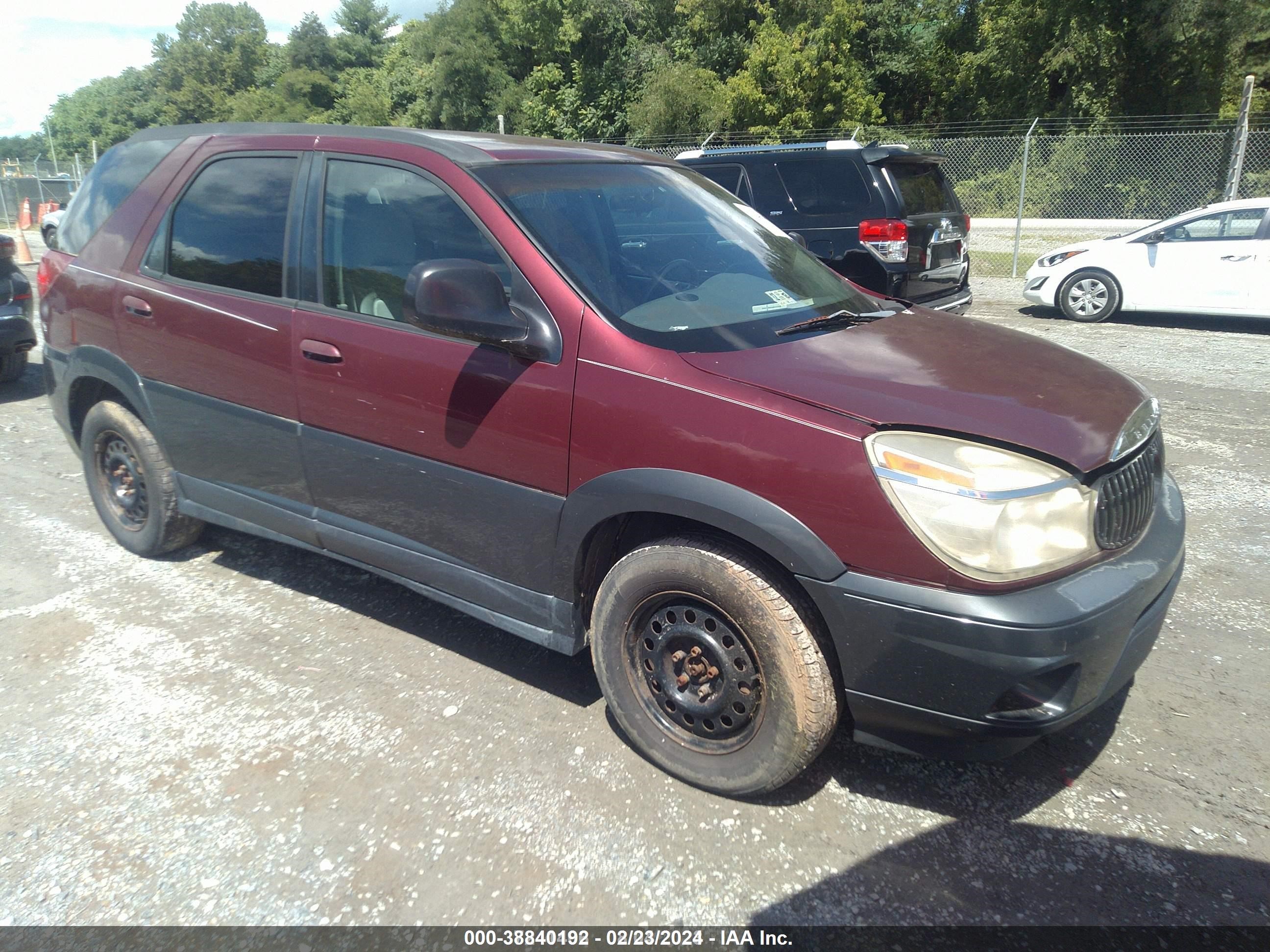 BUICK RENDEZVOUS 2004 3g5db03e14s568556