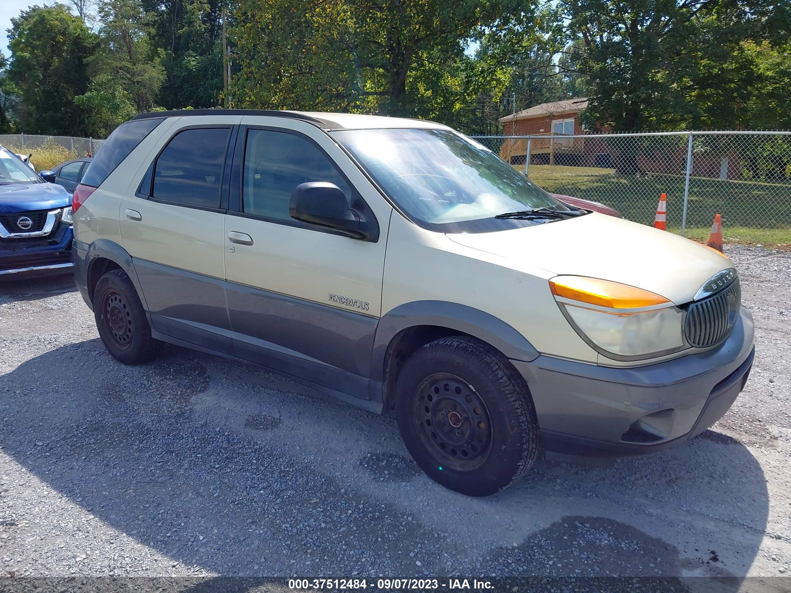 BUICK RENDEZVOUS 2003 3g5db03e33s592680