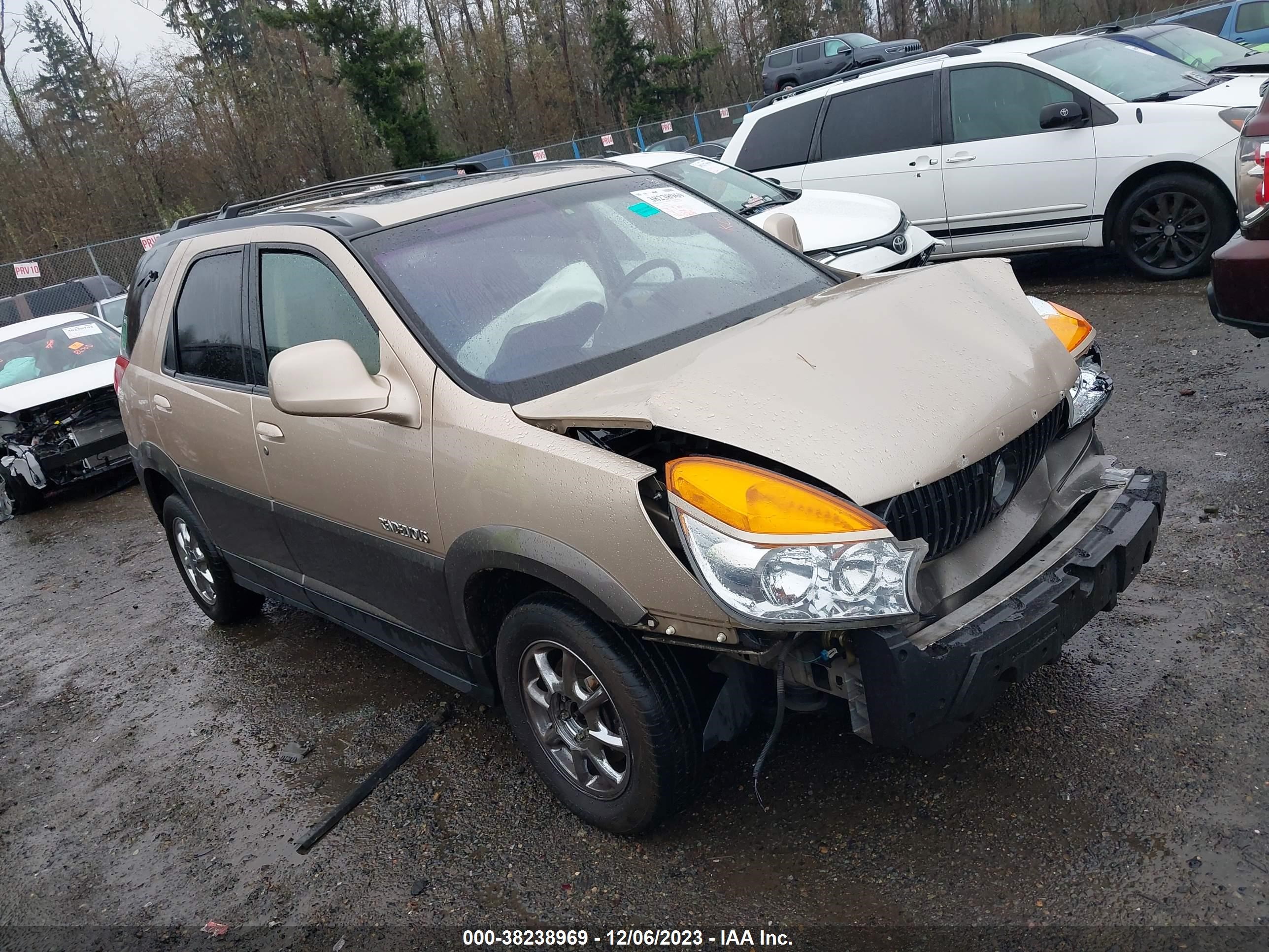 BUICK RENDEZVOUS 2002 3g5db03e42s590306