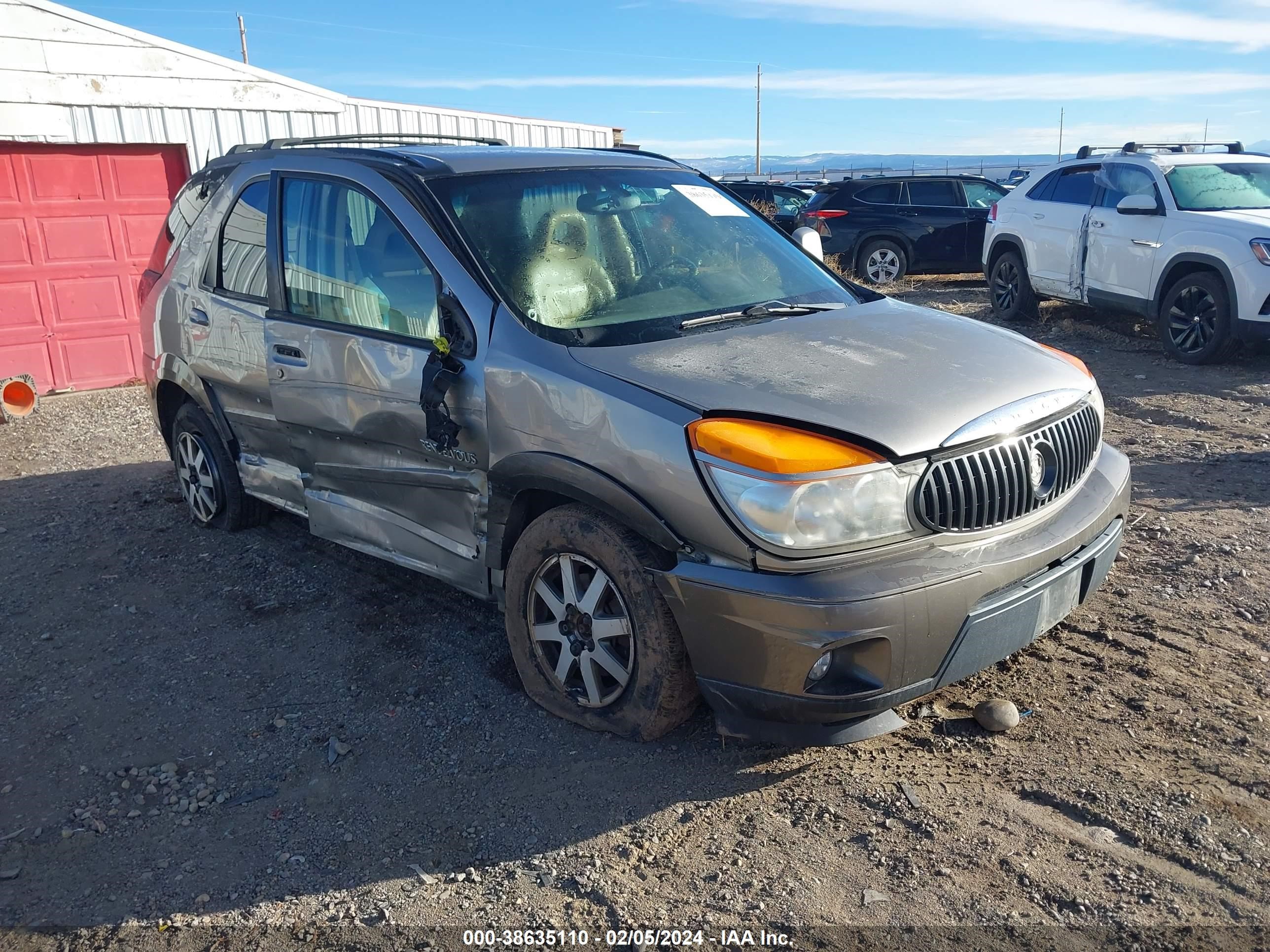 BUICK RENDEZVOUS 2002 3g5db03e52s513721