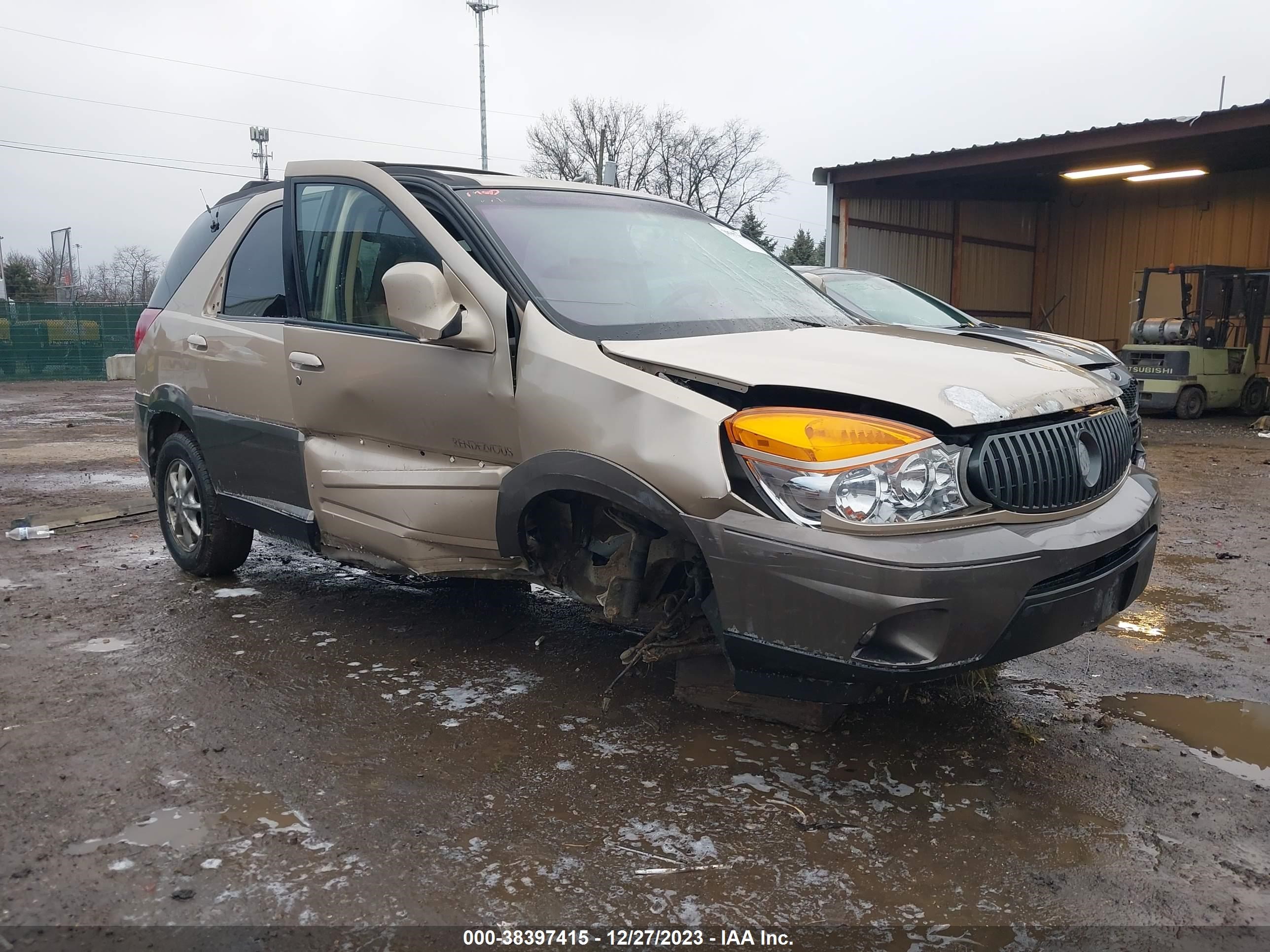 BUICK RENDEZVOUS 2002 3g5db03e82s501157