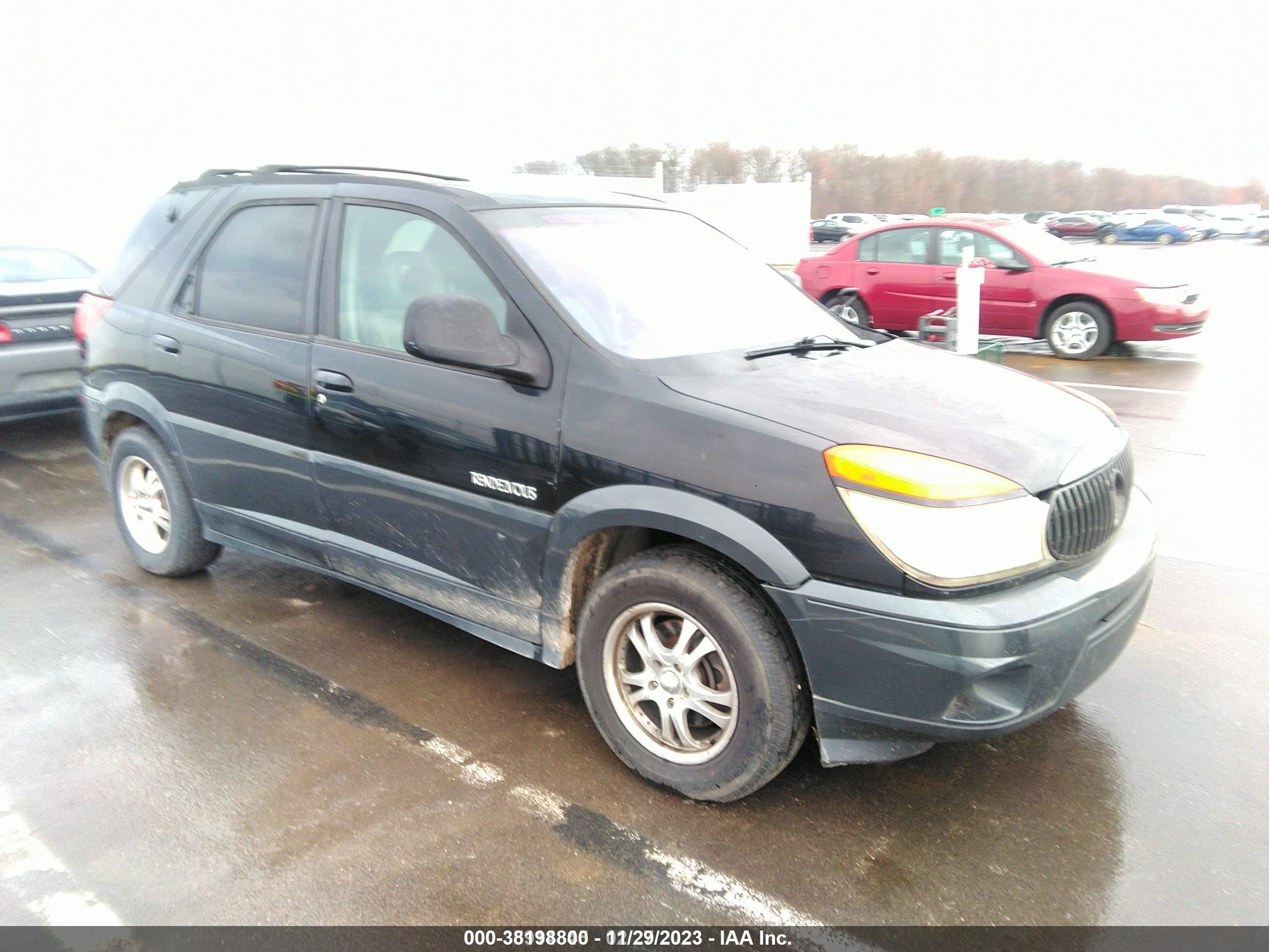 BUICK RENDEZVOUS 2002 3g5db03ex2s585000