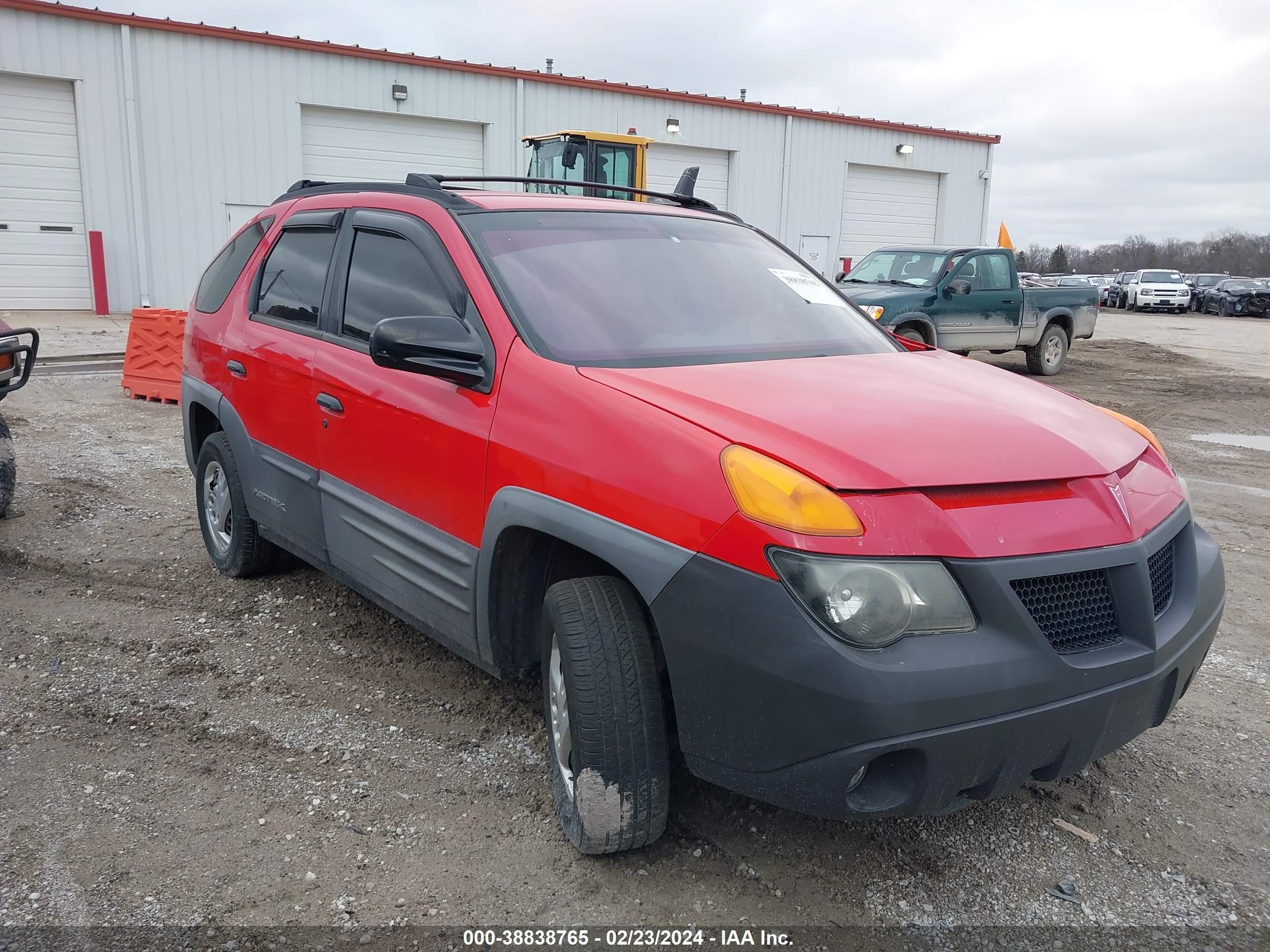 PONTIAC AZTEK 2001 3g7da03e01s550104