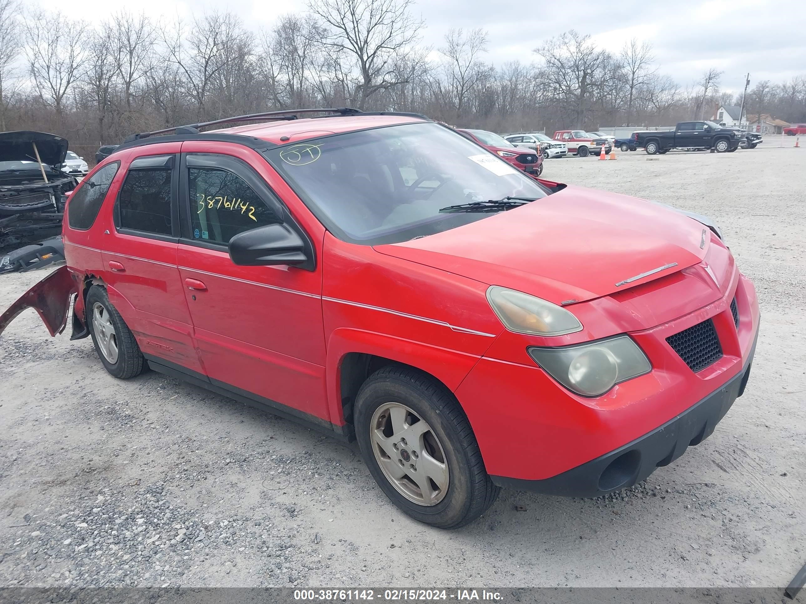 PONTIAC AZTEK 2002 3g7da03e02s600937