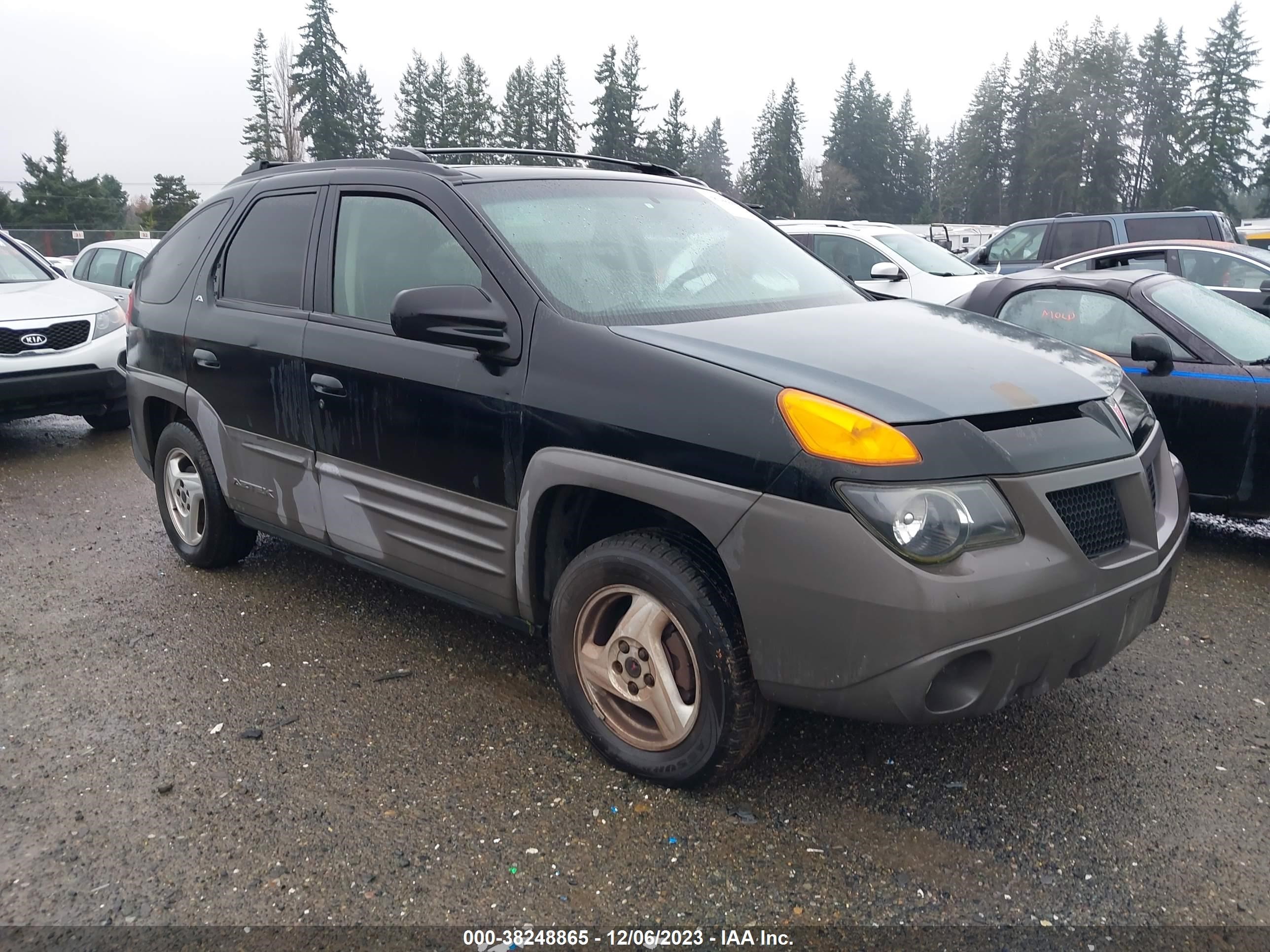 PONTIAC AZTEK 2001 3g7da03e61s501764