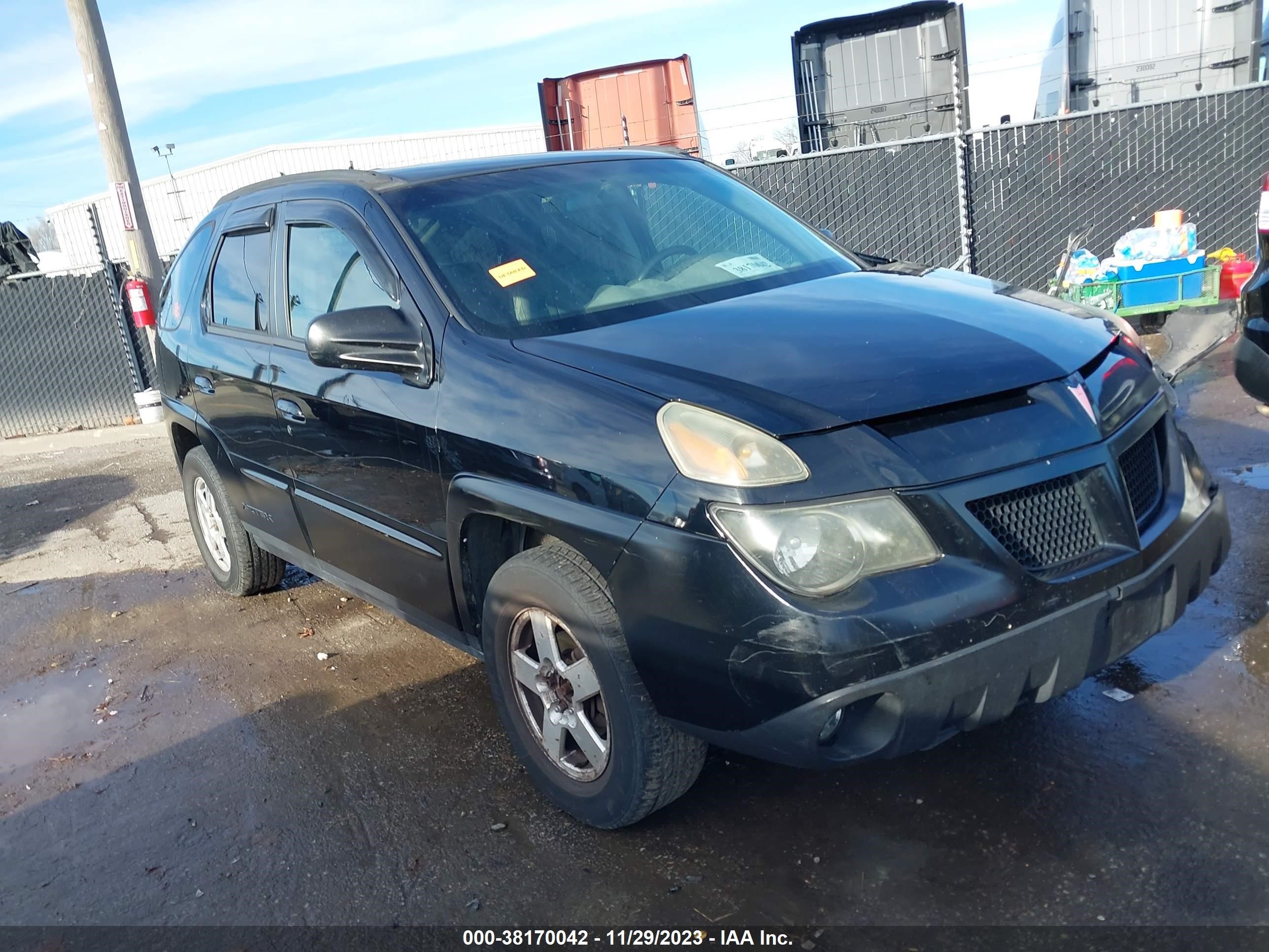 PONTIAC AZTEK 2003 3g7da03ex3s537265