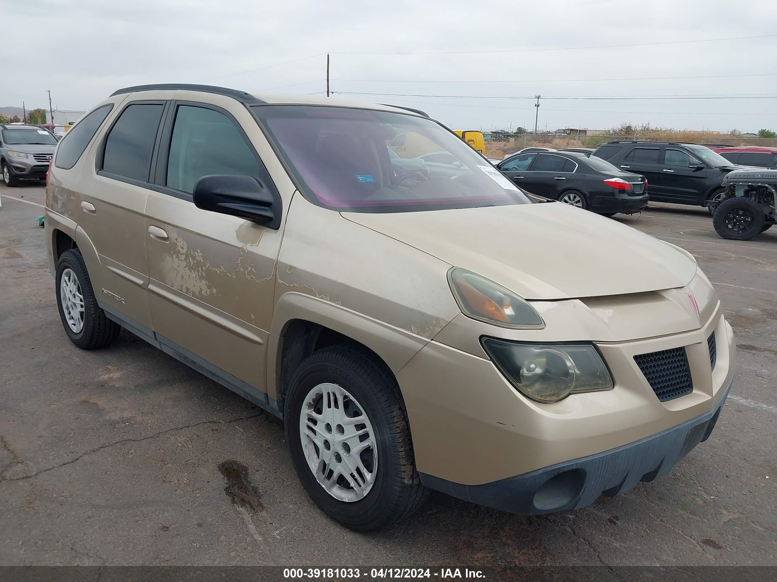 PONTIAC AZTEK 2004 3g7da03ex4s594566