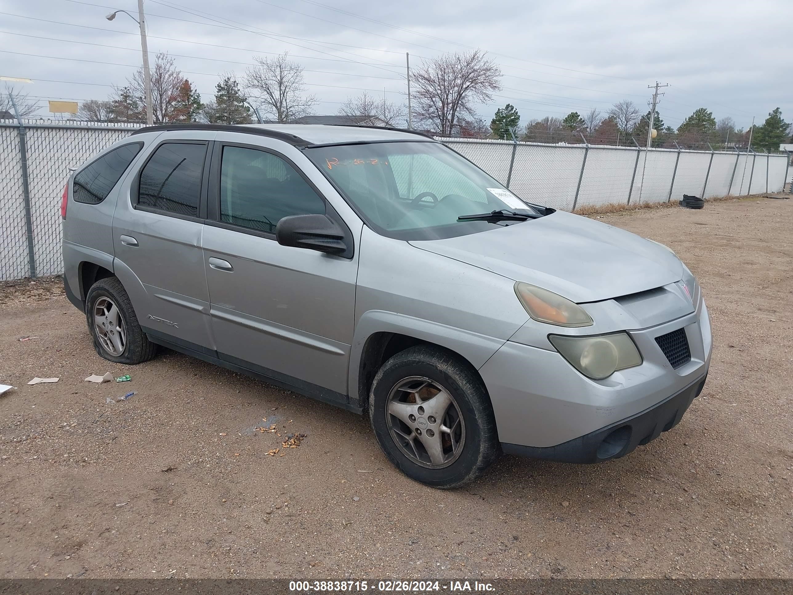 PONTIAC AZTEK 2004 3g7db03e44s585603