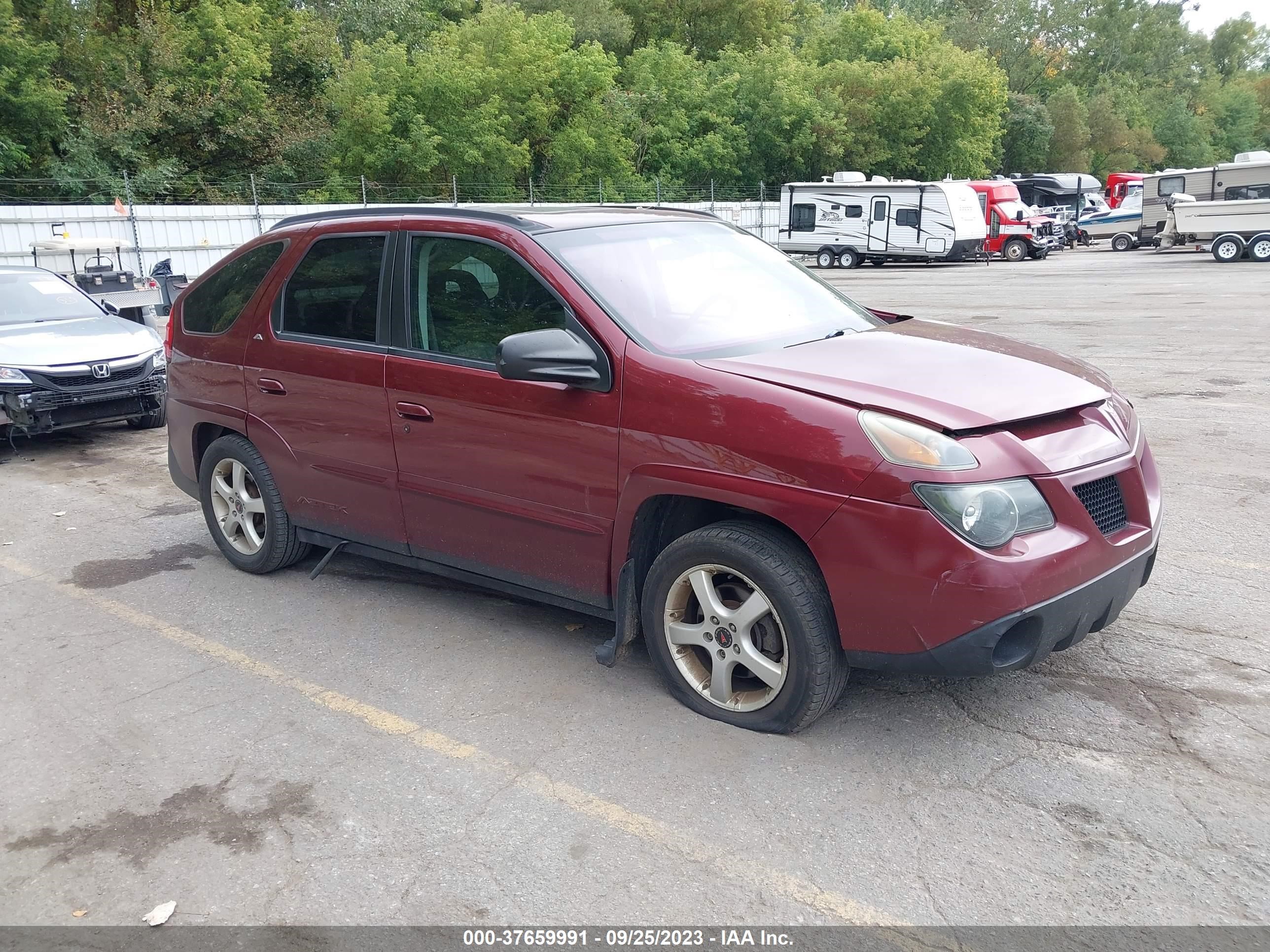 PONTIAC AZTEK 2003 3g7db03e93s516372