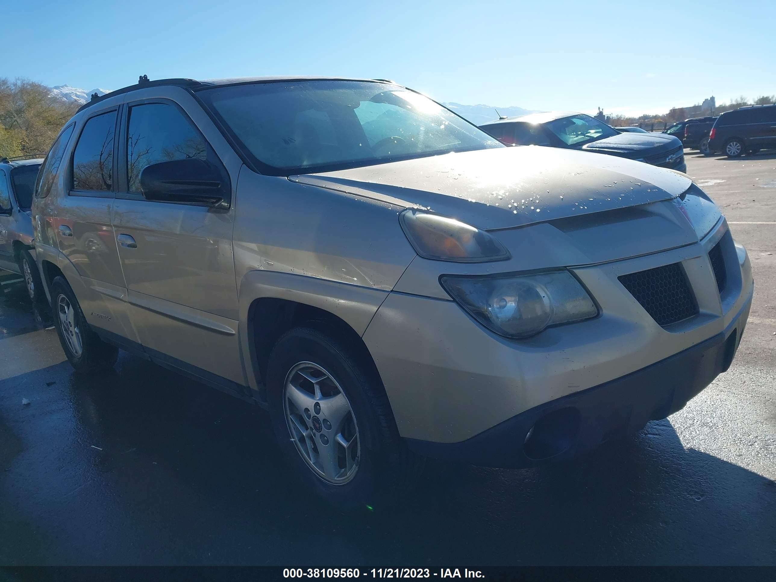 PONTIAC AZTEK 2005 3g7db03e95s528489