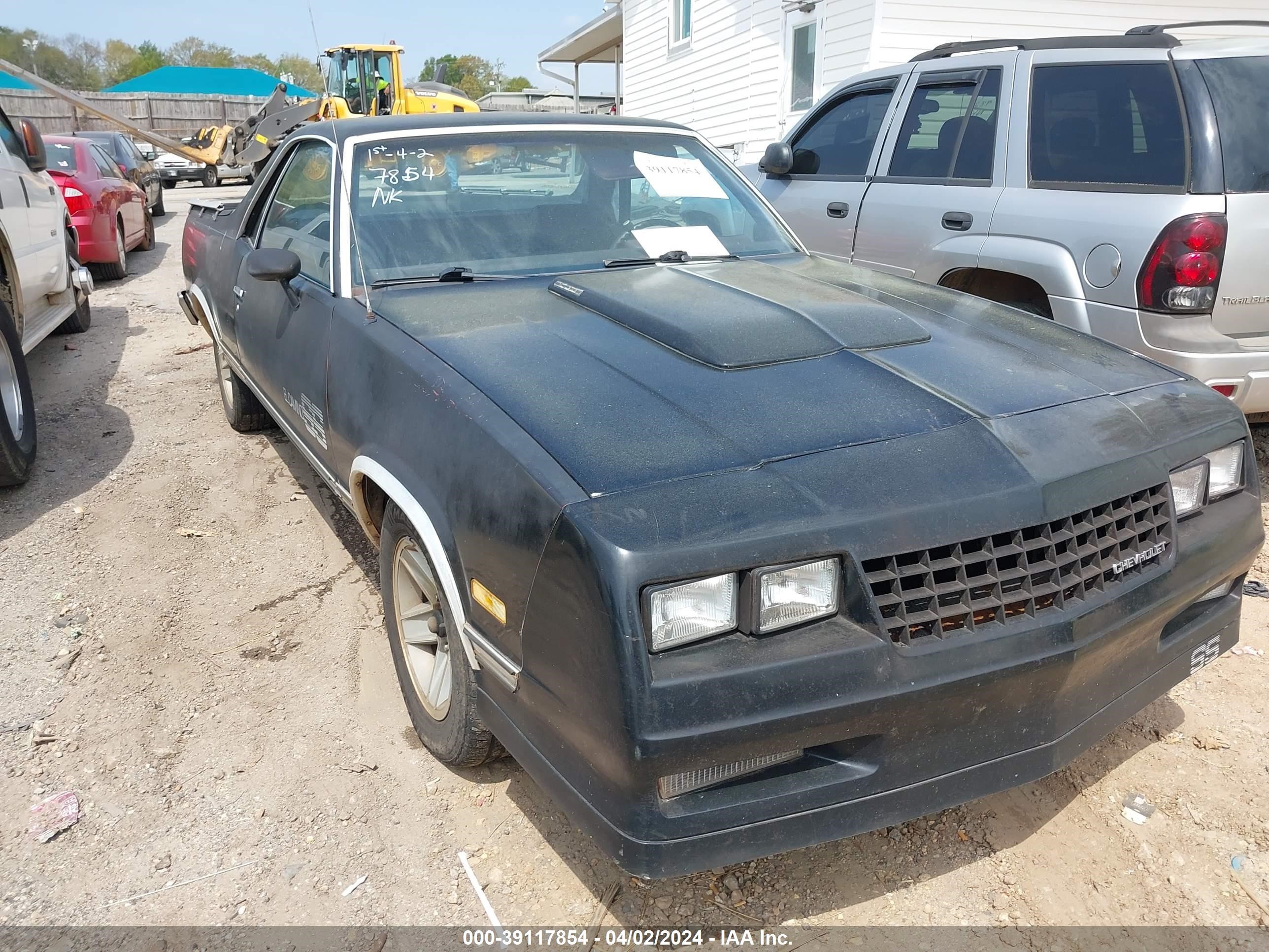 CHEVROLET EL CAMINO 1985 3gccw80h4fs910803