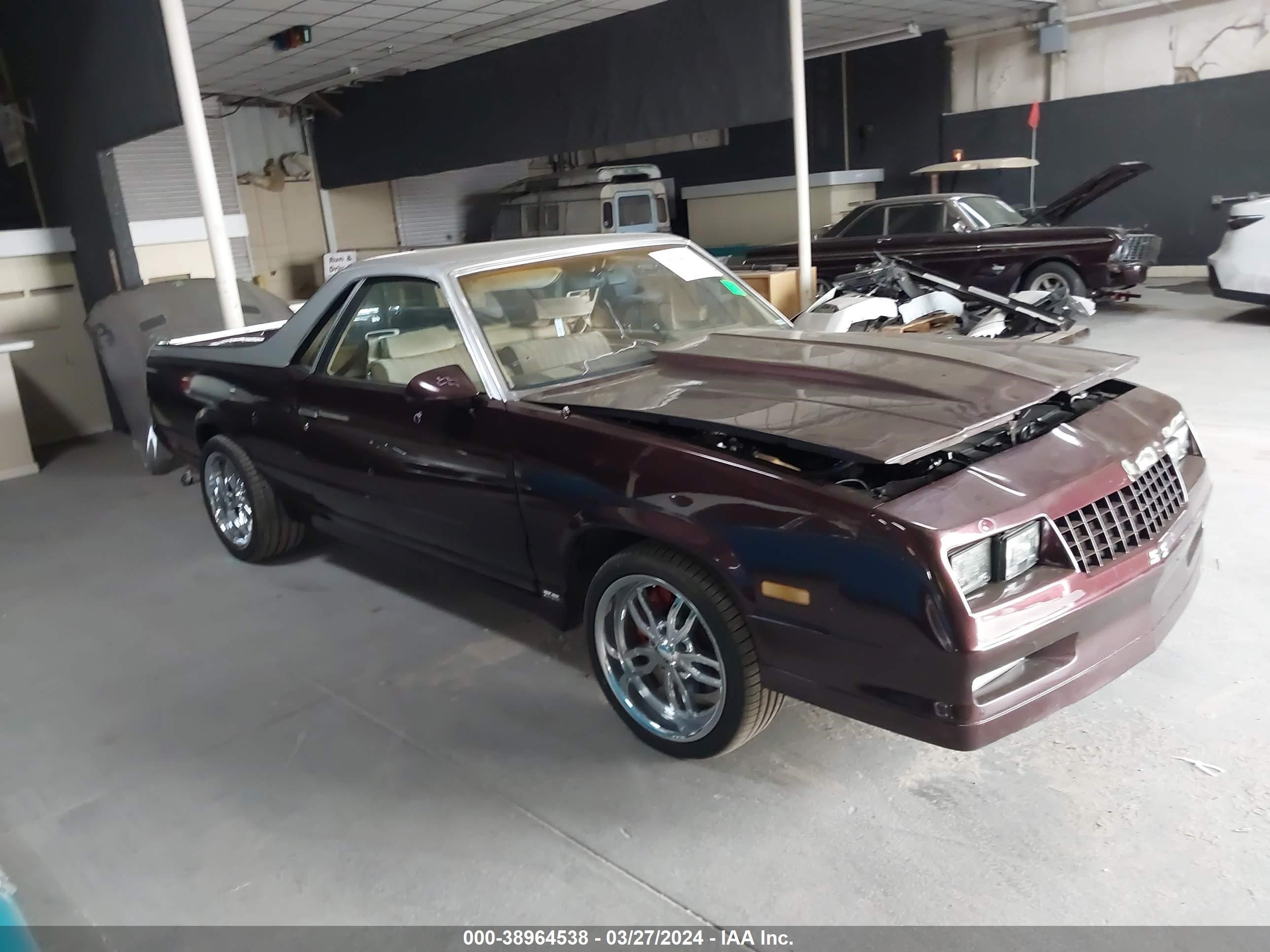 CHEVROLET EL CAMINO 1986 3gccw80hxgs916994