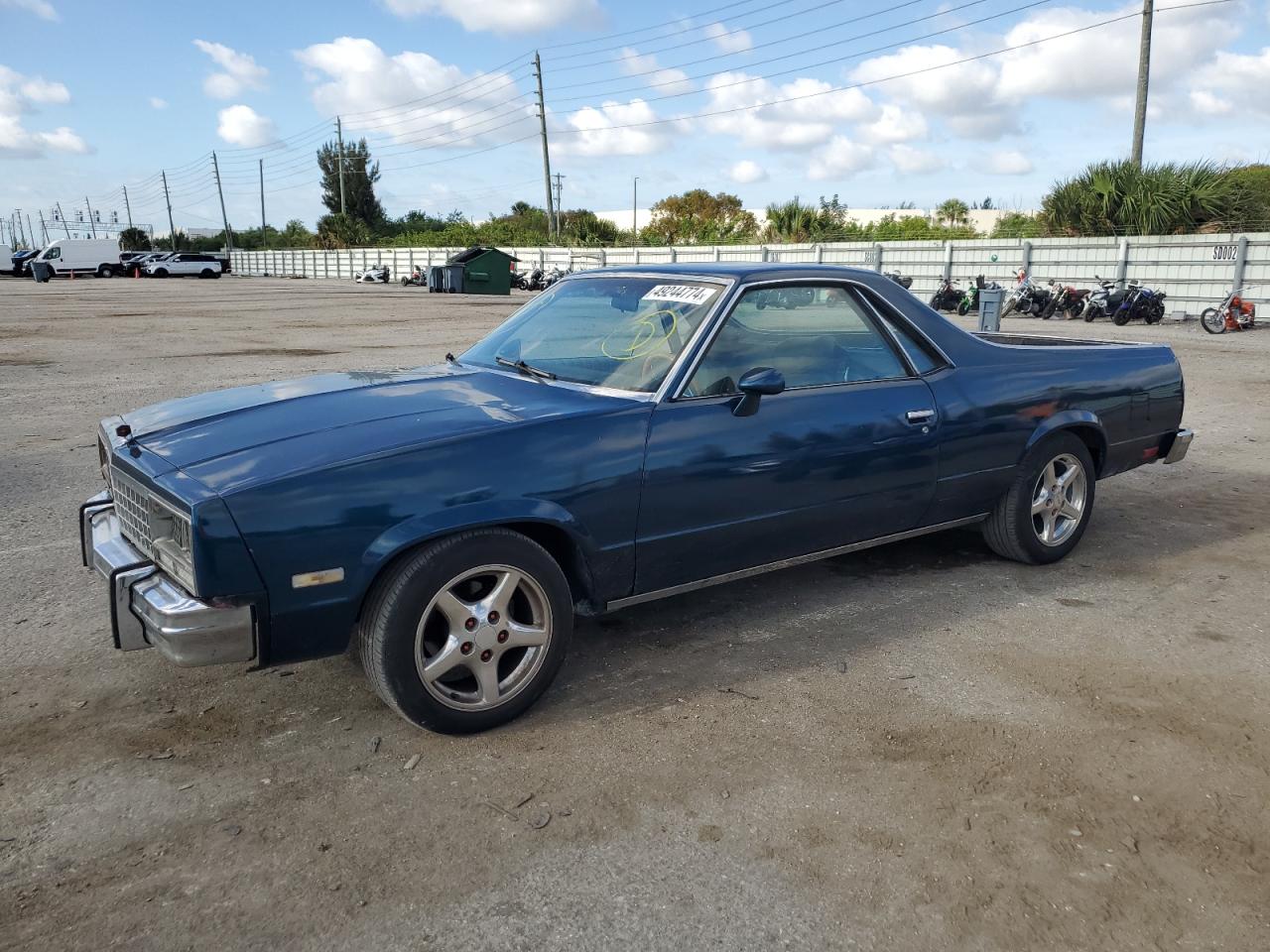 CHEVROLET EL CAMINO 1985 3gccw80z0fs921452