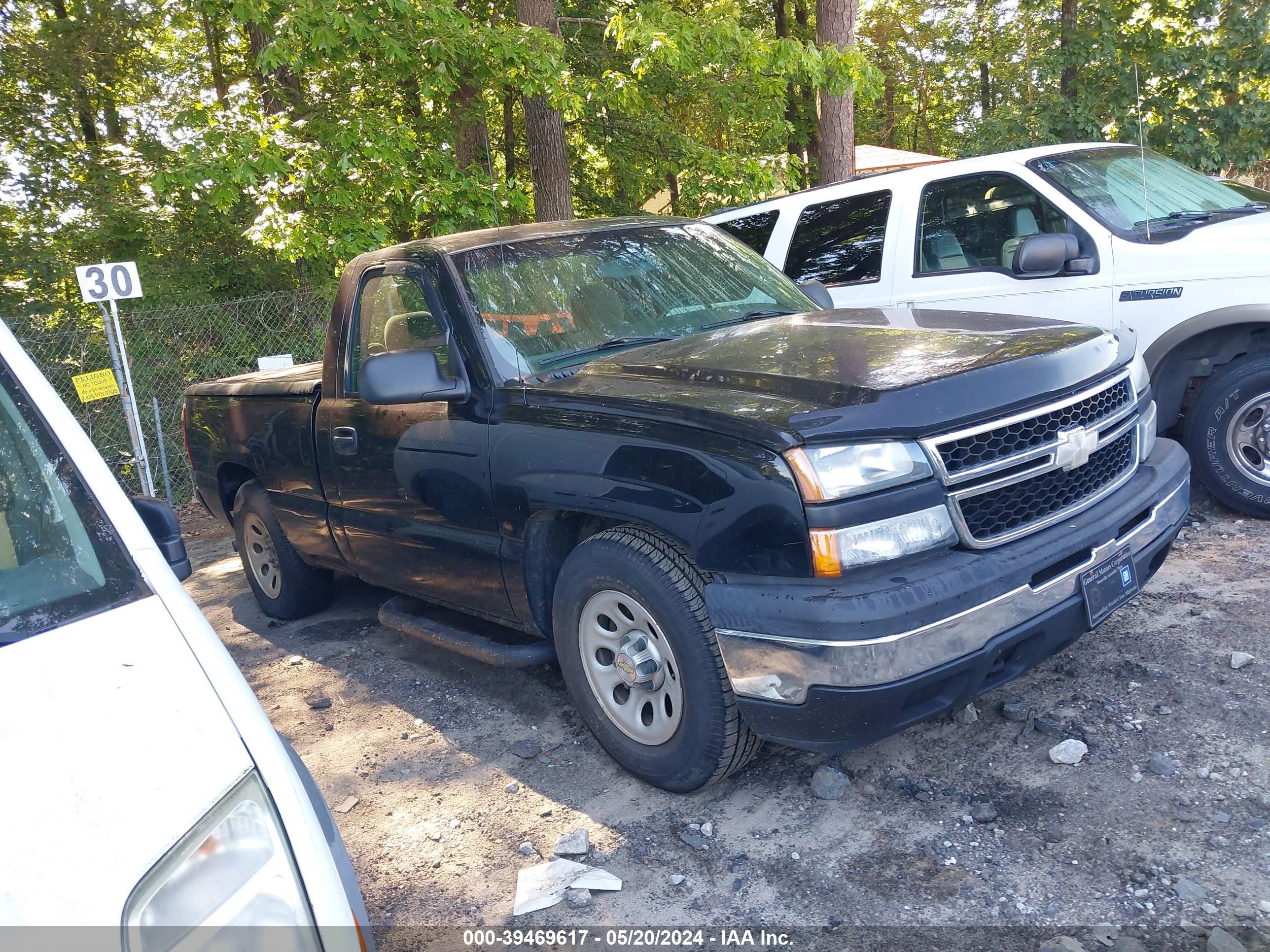 CHEVROLET SILVERADO 2006 3gcec14x16g232363