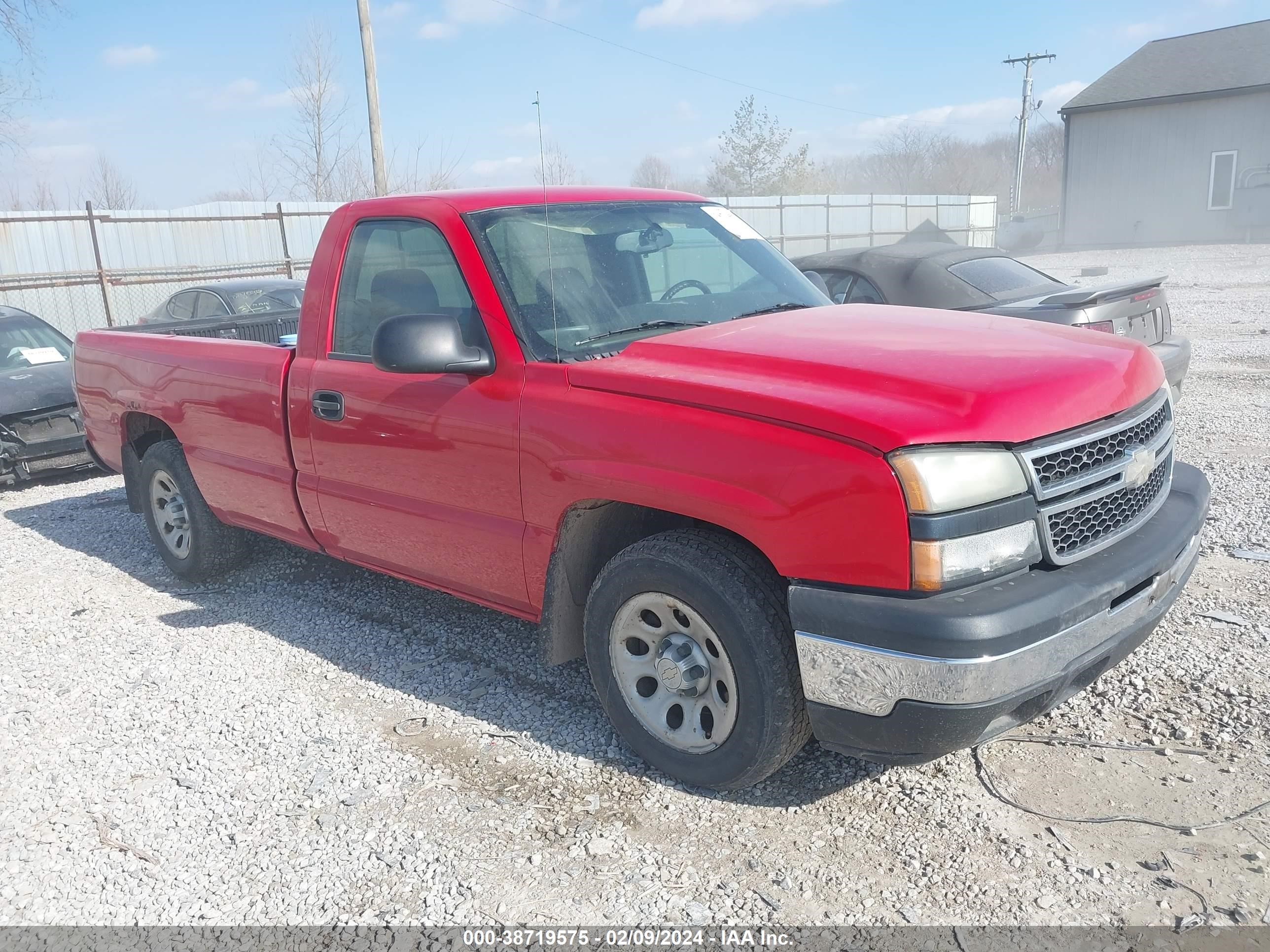 CHEVROLET SILVERADO 2006 3gcec14x26g270104