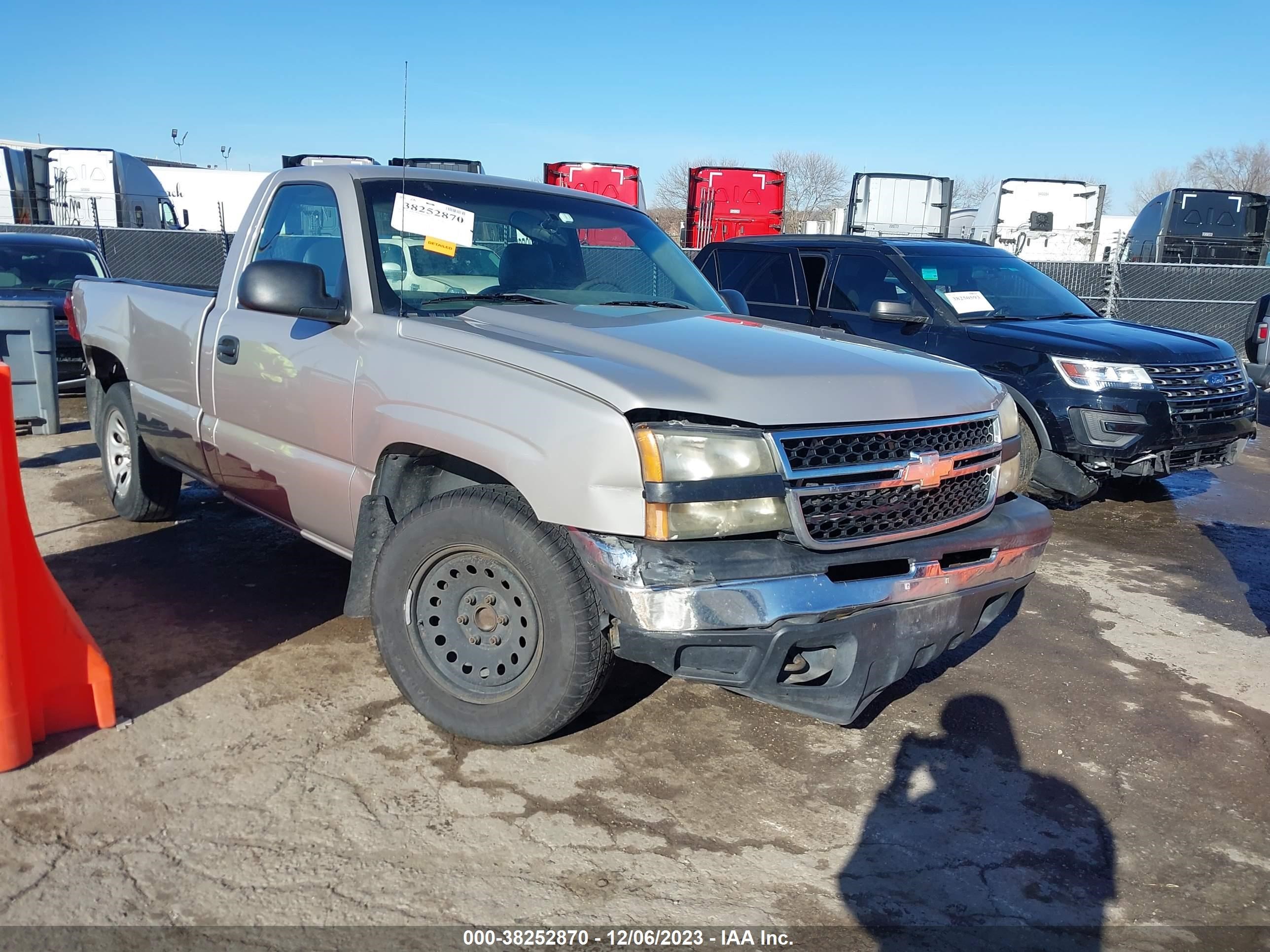 CHEVROLET SILVERADO 2006 3gcec14x46g250467