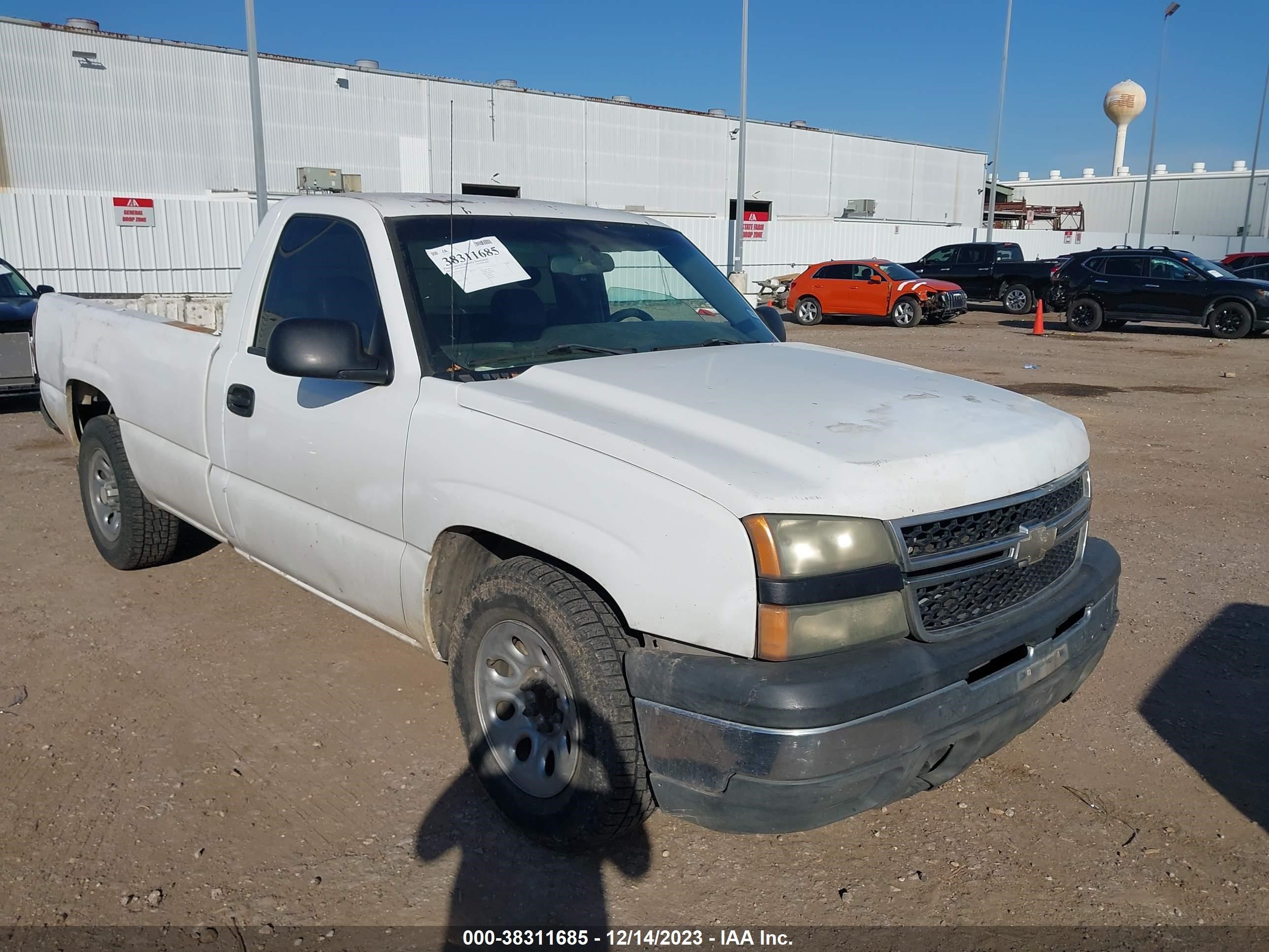 CHEVROLET SILVERADO 2006 3gcec14x66g185136