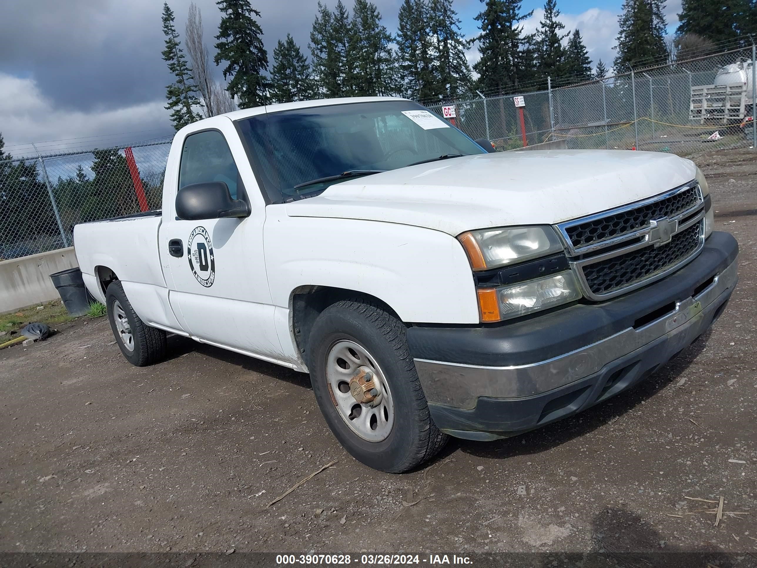 CHEVROLET SILVERADO 2006 3gcec14x66g187890