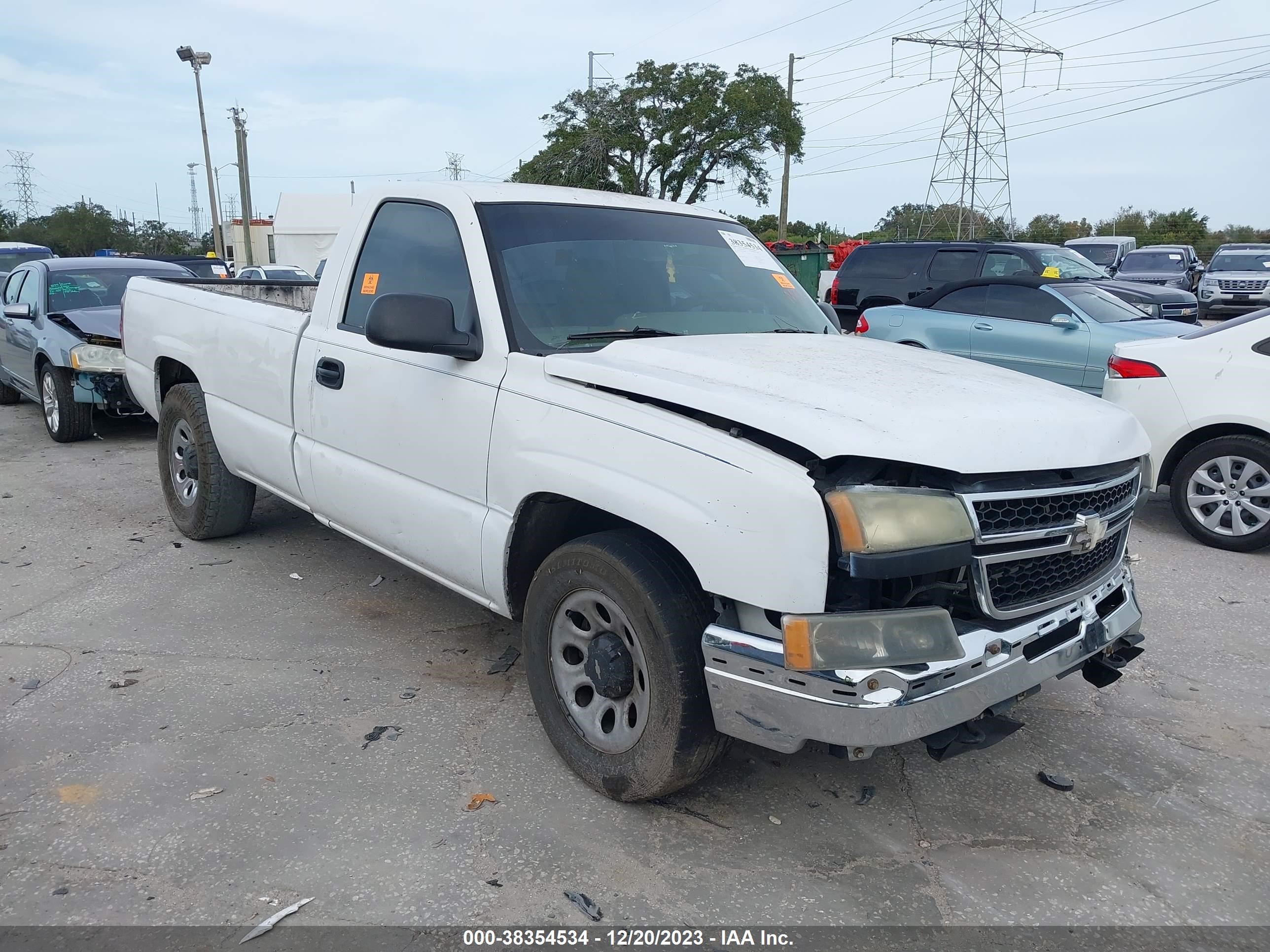 CHEVROLET SILVERADO 2006 3gcec14x66g249174