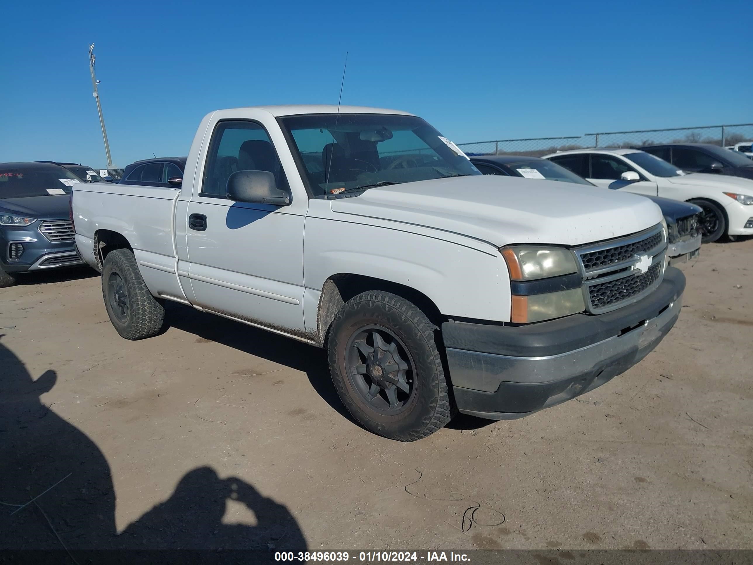 CHEVROLET SILVERADO 2006 3gcec14x96g184272