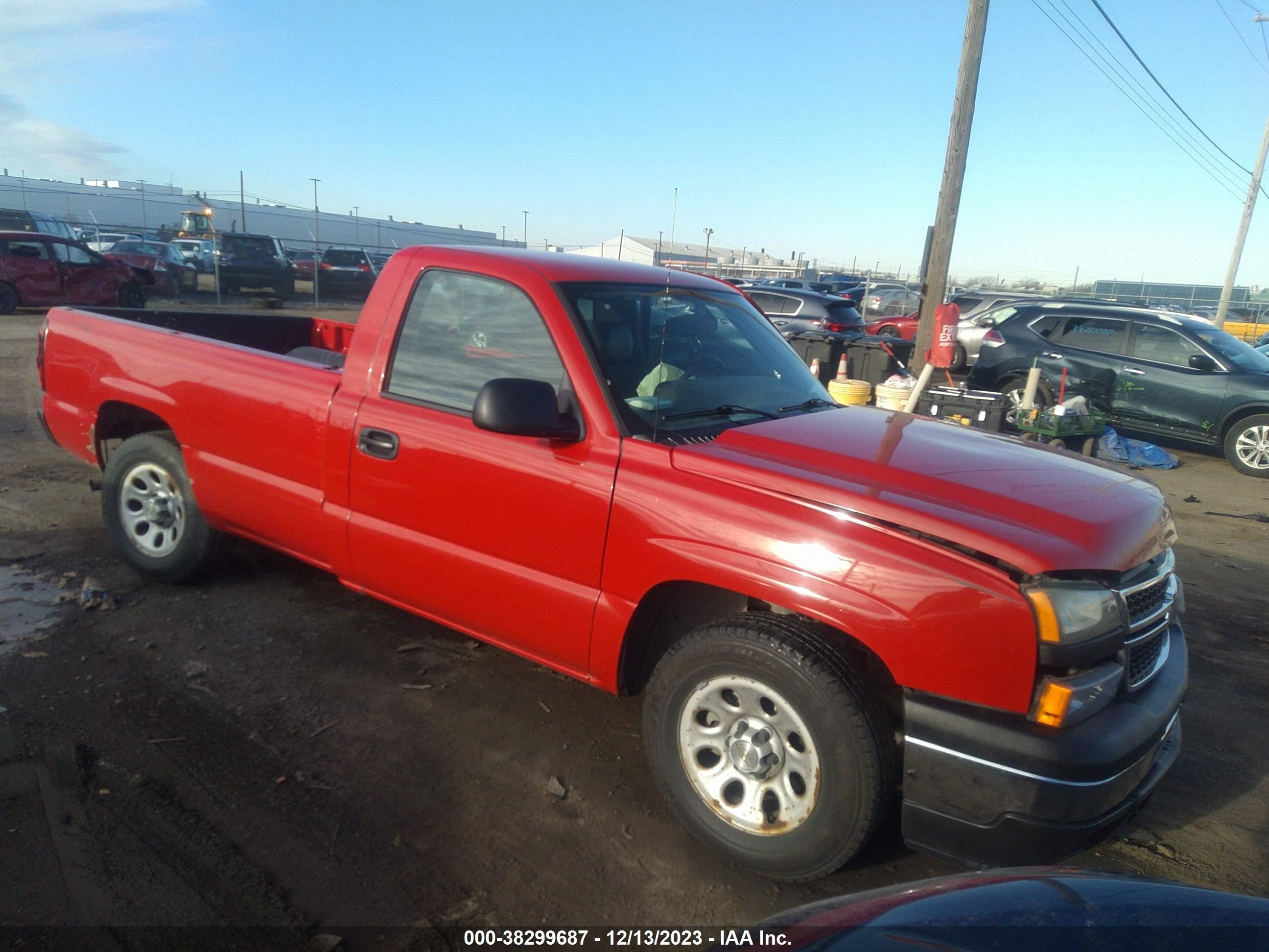 CHEVROLET SILVERADO 2006 3gcec14xx6g142841