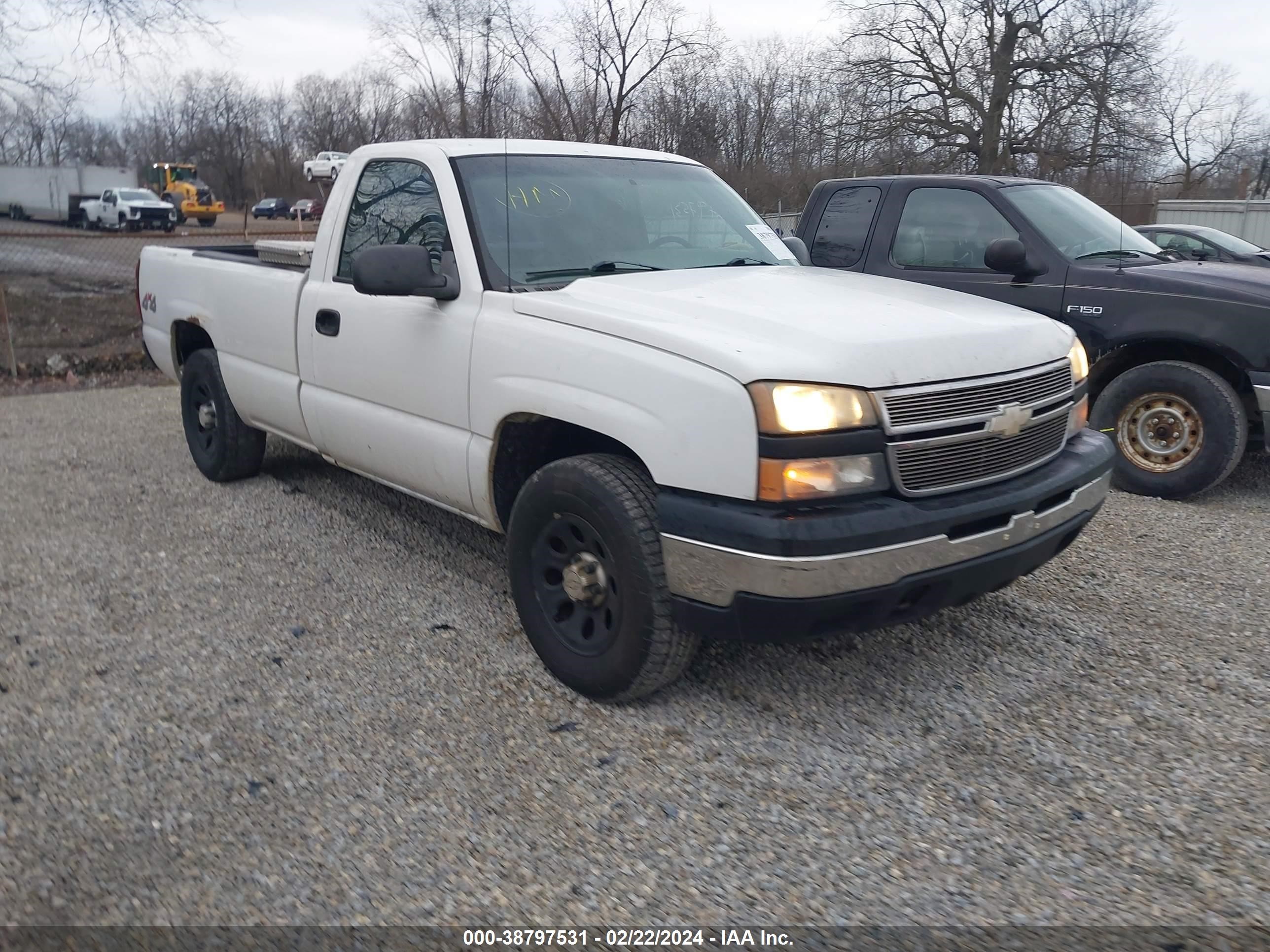 CHEVROLET SILVERADO 2006 3gcek14v46g180471