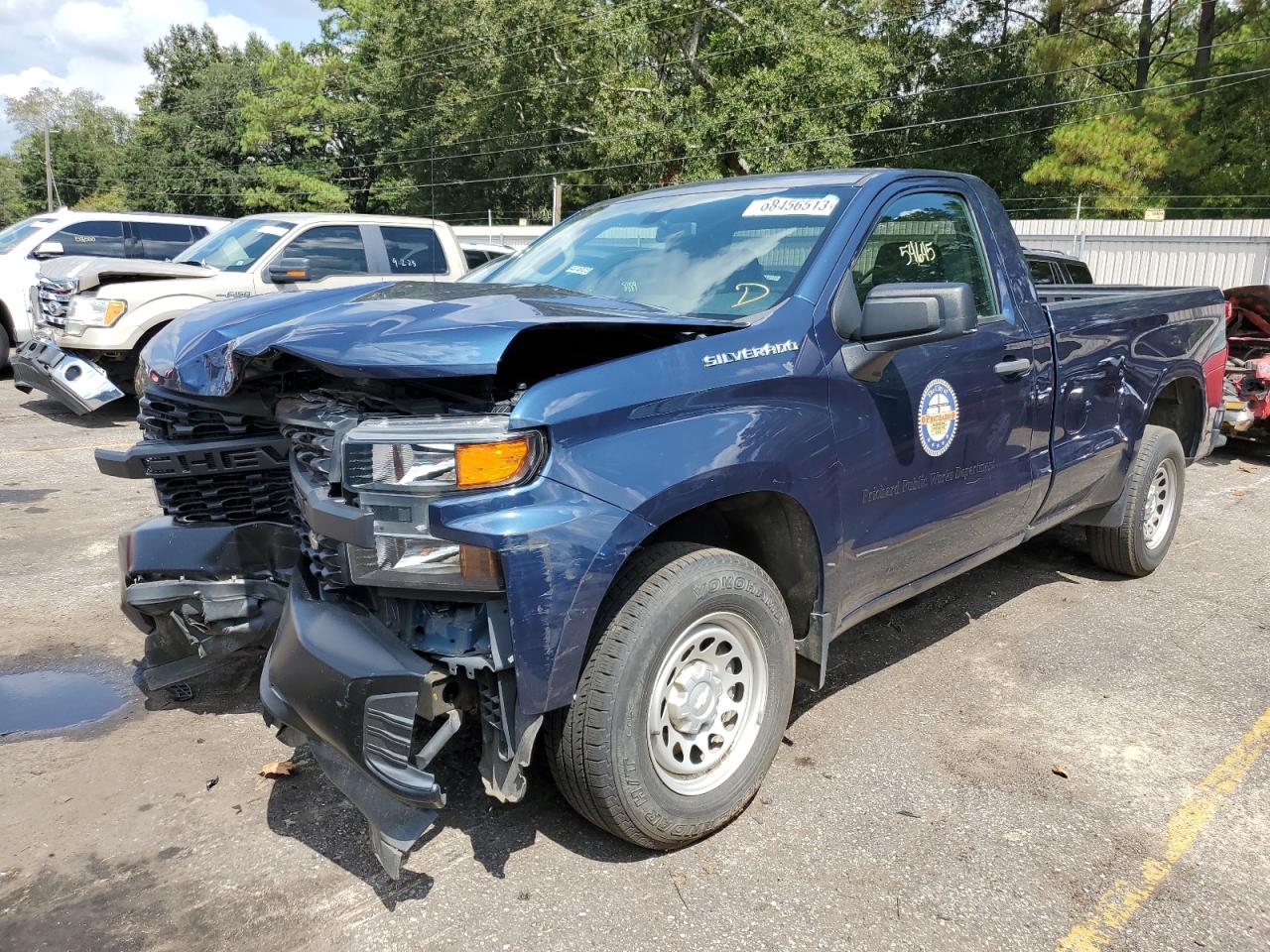 CHEVROLET SILVERADO 2020 3gcnwaef2lg204676