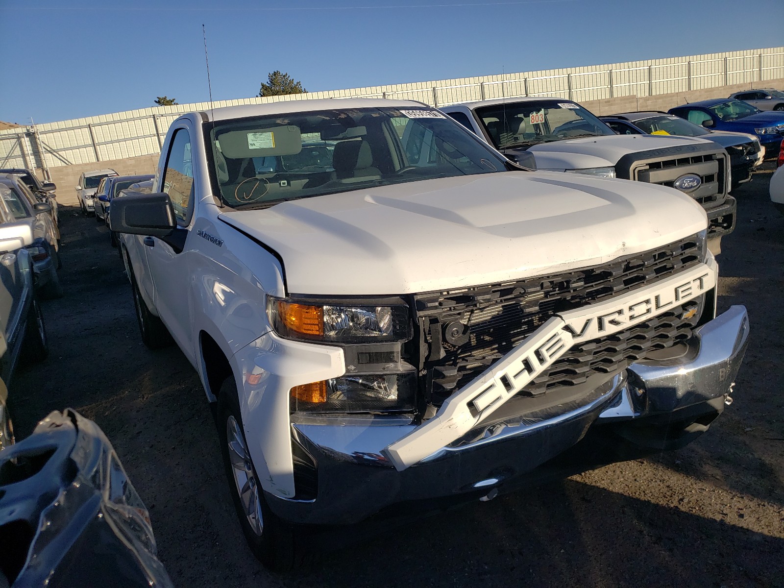 CHEVROLET SILVERADO 2020 3gcnwaef8lg250156