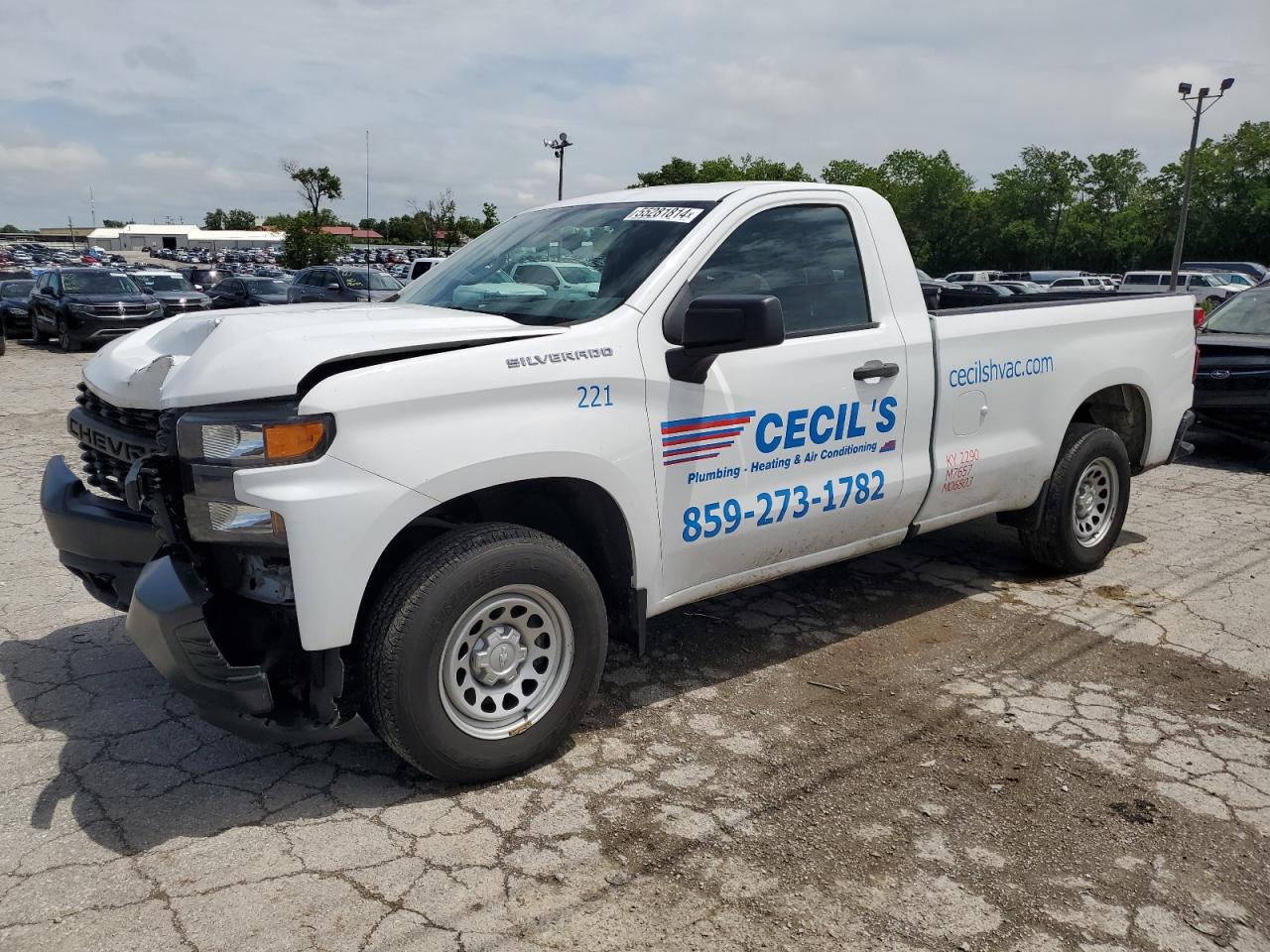 CHEVROLET SILVERADO 2019 3gcnwaeh4kg169316