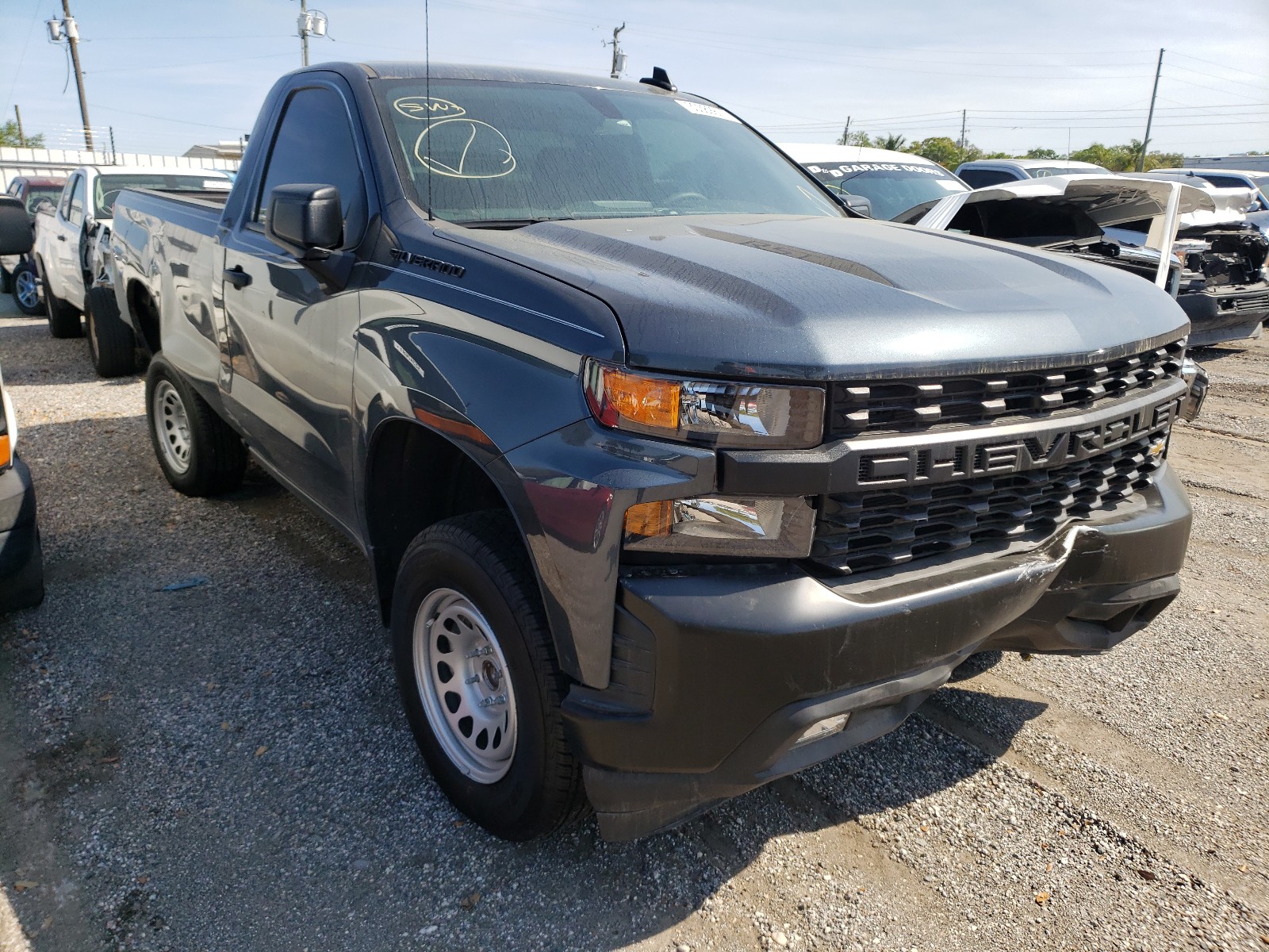 CHEVROLET SILVERADO 2020 3gcnwaeh7lg338276